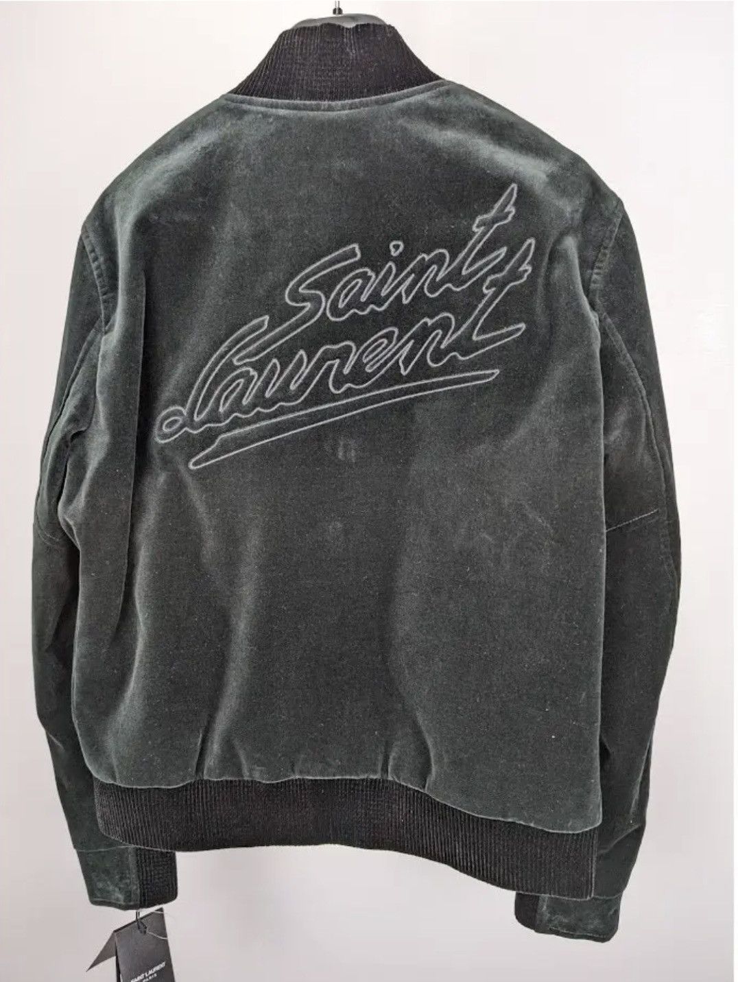 Saint Laurent Paris Saint Laurent teddy jacket in cotton velvet Size US S / EU 44-46 / 1 - 2 Thumbnail