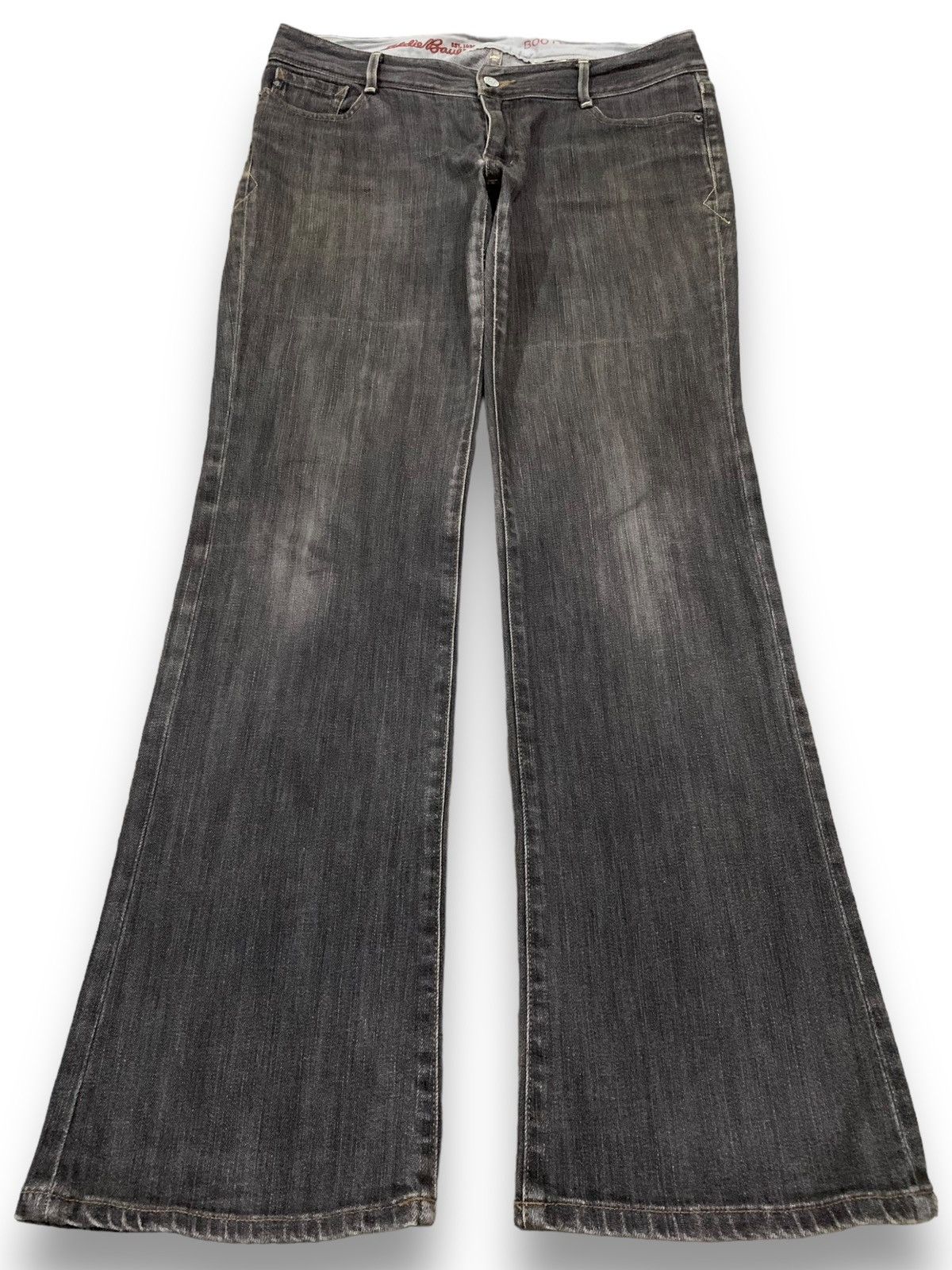 Vintage Y2K Eddie Bauer Faded Washed Flare Bootcut Jeans