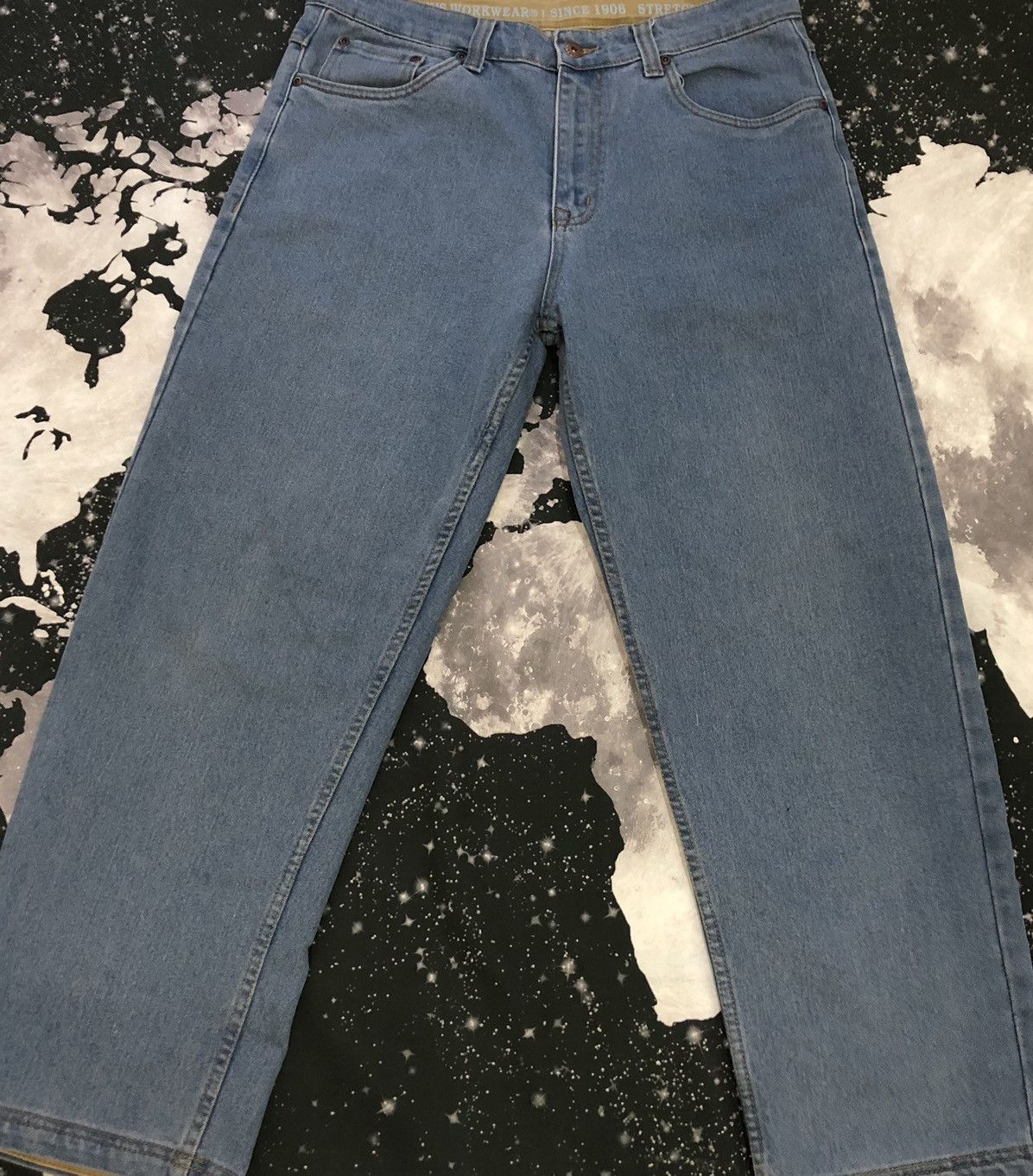 Other Smiths Mens Heavy Duty Workwear Jeans Size US 34 / EU 50 - 1 Thumbnail