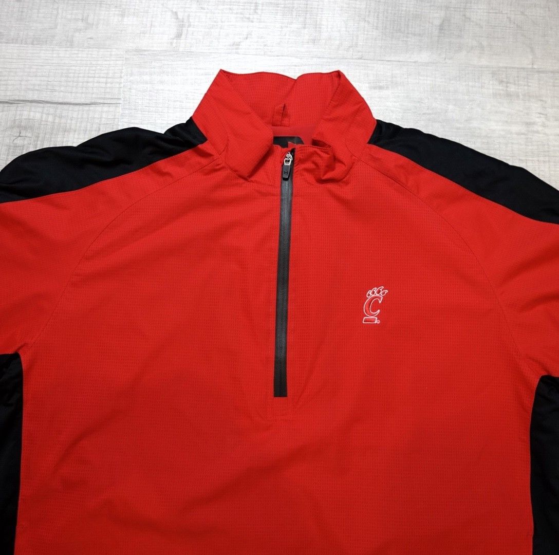 Under Armour Cincy Bearcats Under Armour Golf 1/4 Zip Windbreaker Jacket Size US L / EU 52-54 / 3 - 5 Thumbnail