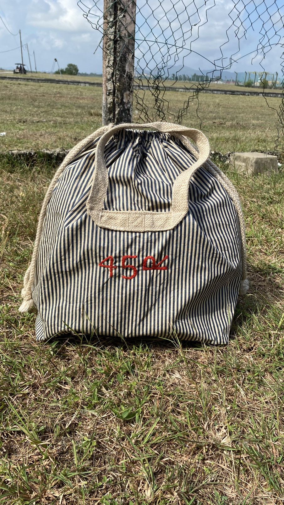 45rpm Hickory Laundry Bag