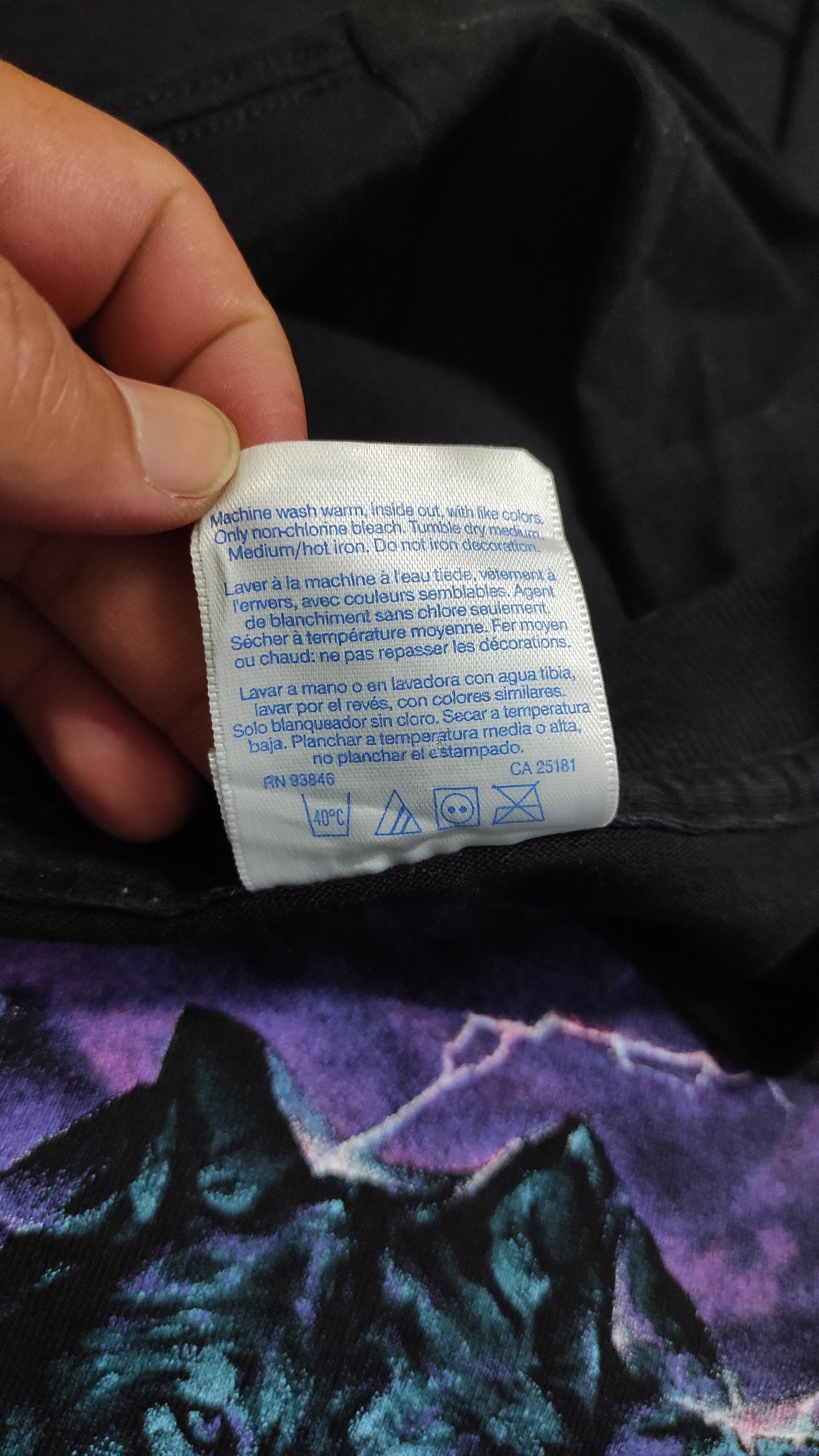 Habitat Vintage 1996 HABITAT WOLF AND THUNDER LIGHTNING OVP TEE Size US L / EU 52-54 / 3 - 5 Thumbnail