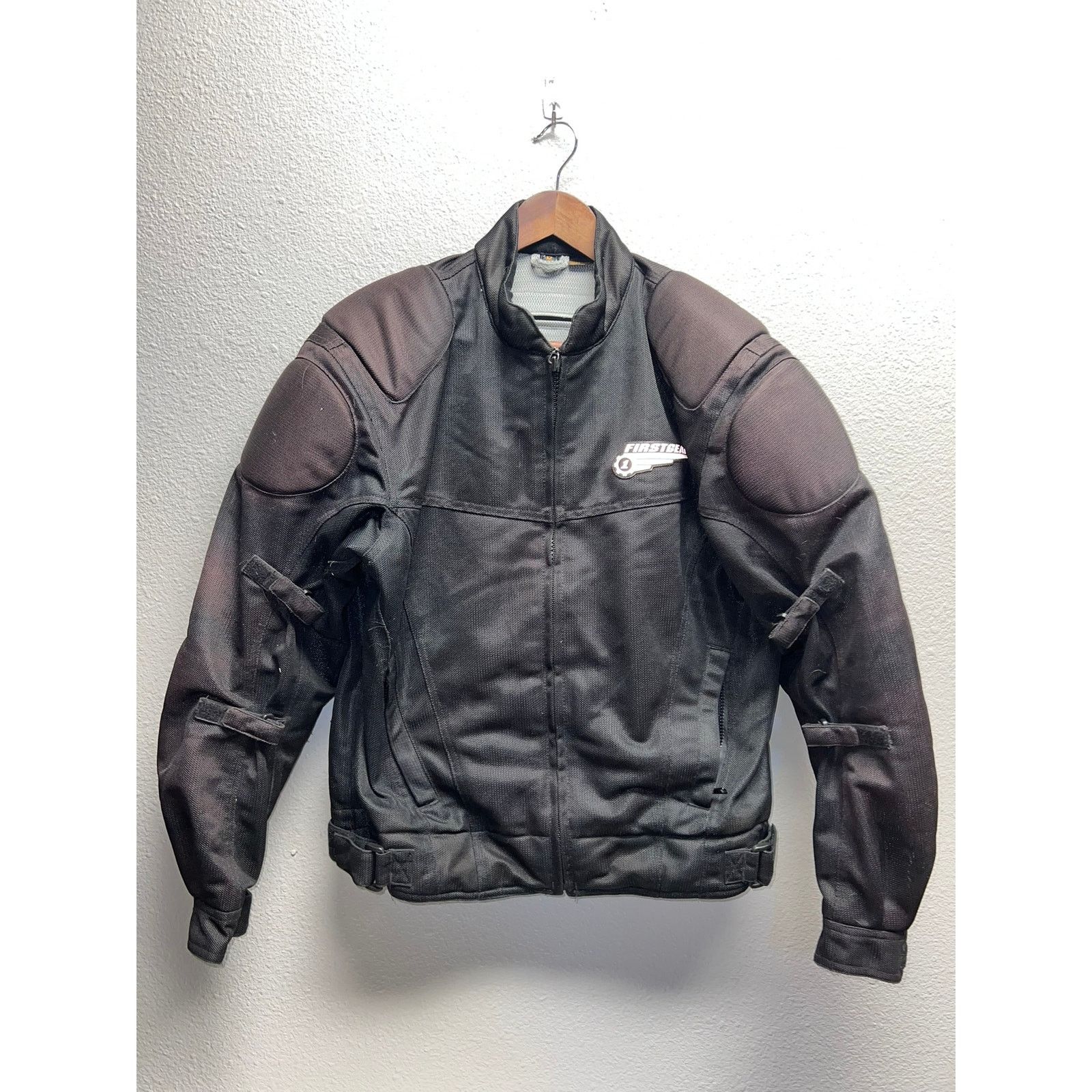 Vintage Firstgear Motorcycle Jacket First Gear Mesh Tex Protective Size US XL / EU 56 / 4 - 1 Thumbnail