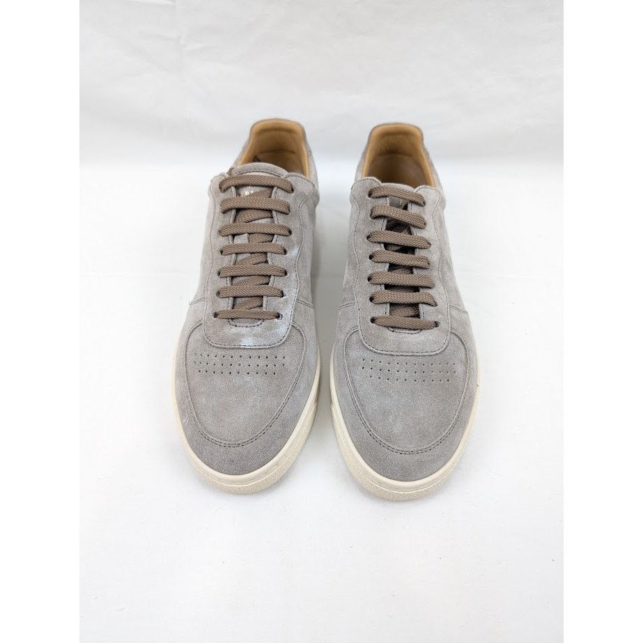 Brunello Cucinelli o1rshd1 Suede Low-Top Sneakers in Beige Size US 8 / EU 41 - 11 Thumbnail