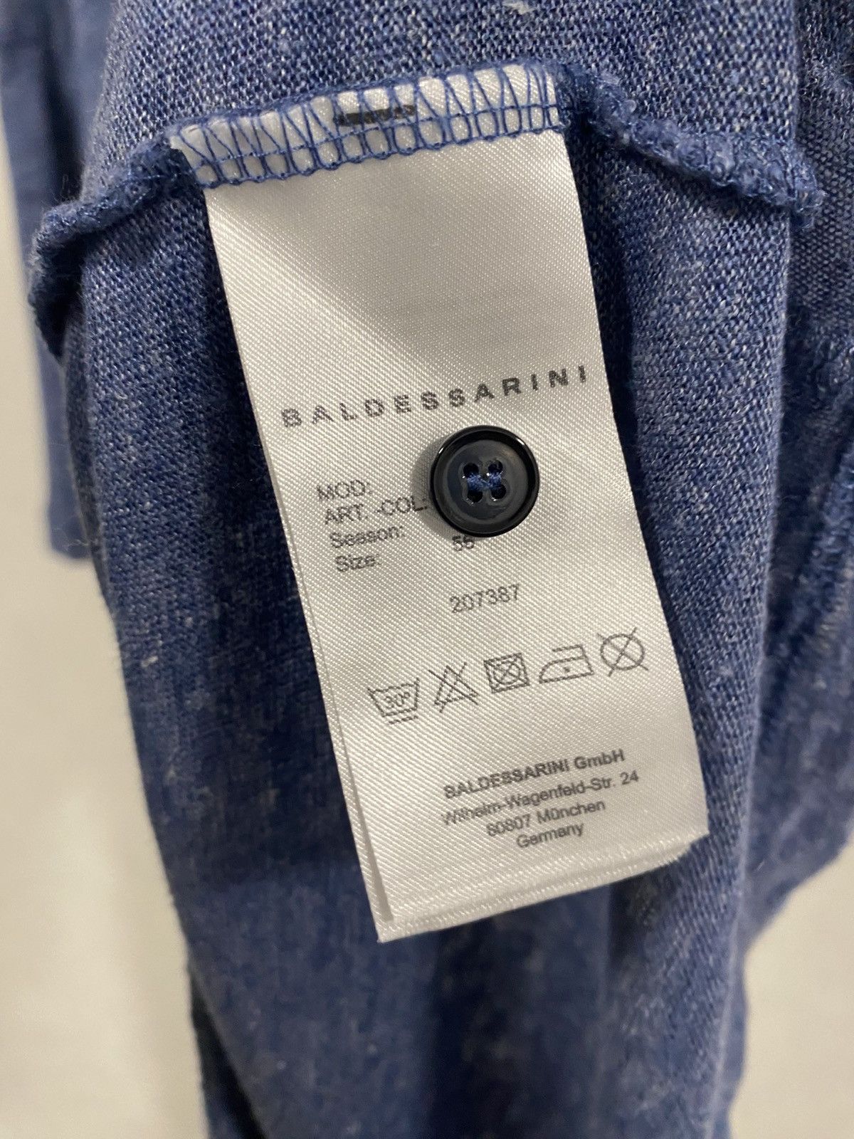 Baldessarini Baldessarini Linen Premium Luxury Polo Size: 56 Size US XL / EU 56 / 4 - 6 Thumbnail