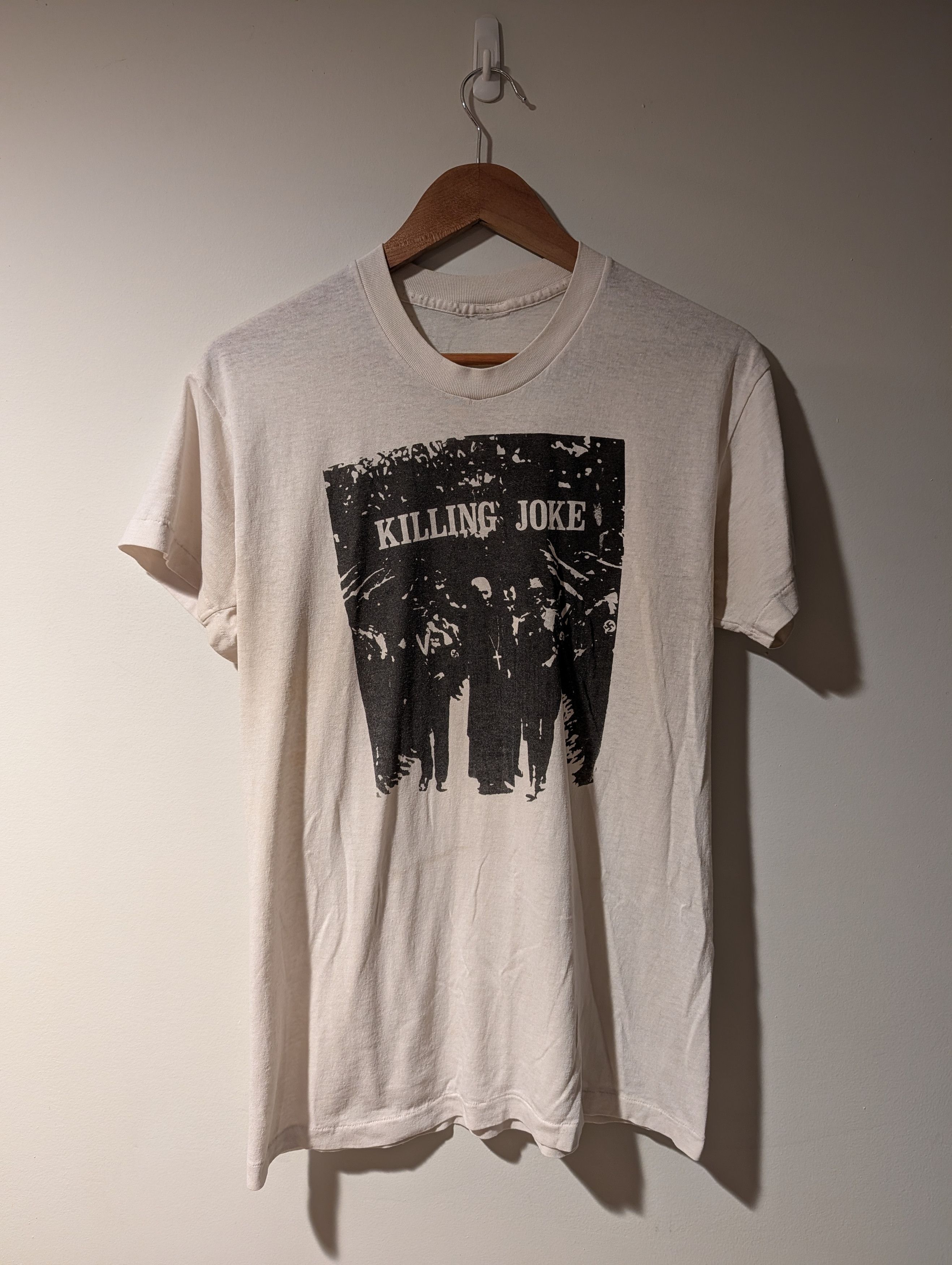 Band Tees Vintage 90s Killing Joke Laugh? I Nearly Bought One! T-Shirt Size US M / EU 48-50 / 2 - 1 Thumbnail