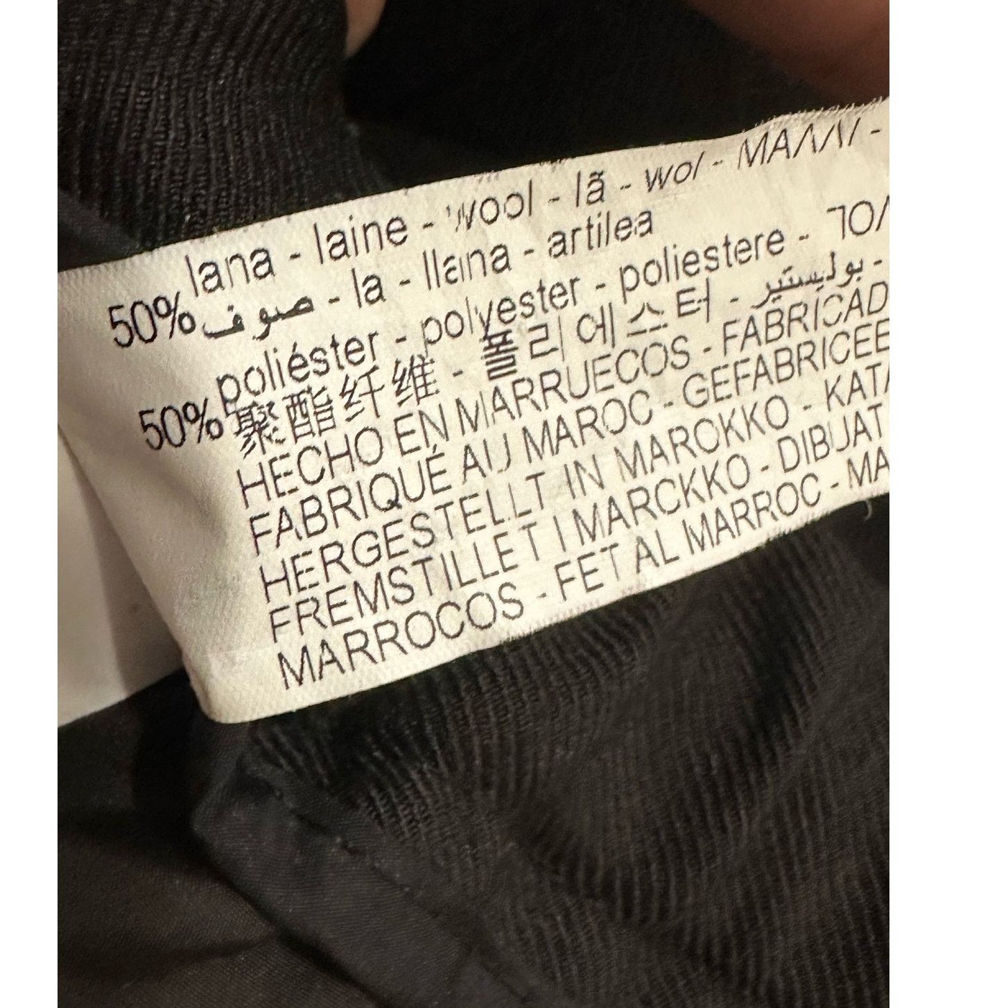 Zara Zara black pull on waist tie ankle pants size XL Size 36" / US 14 / IT 50 - 4 Thumbnail