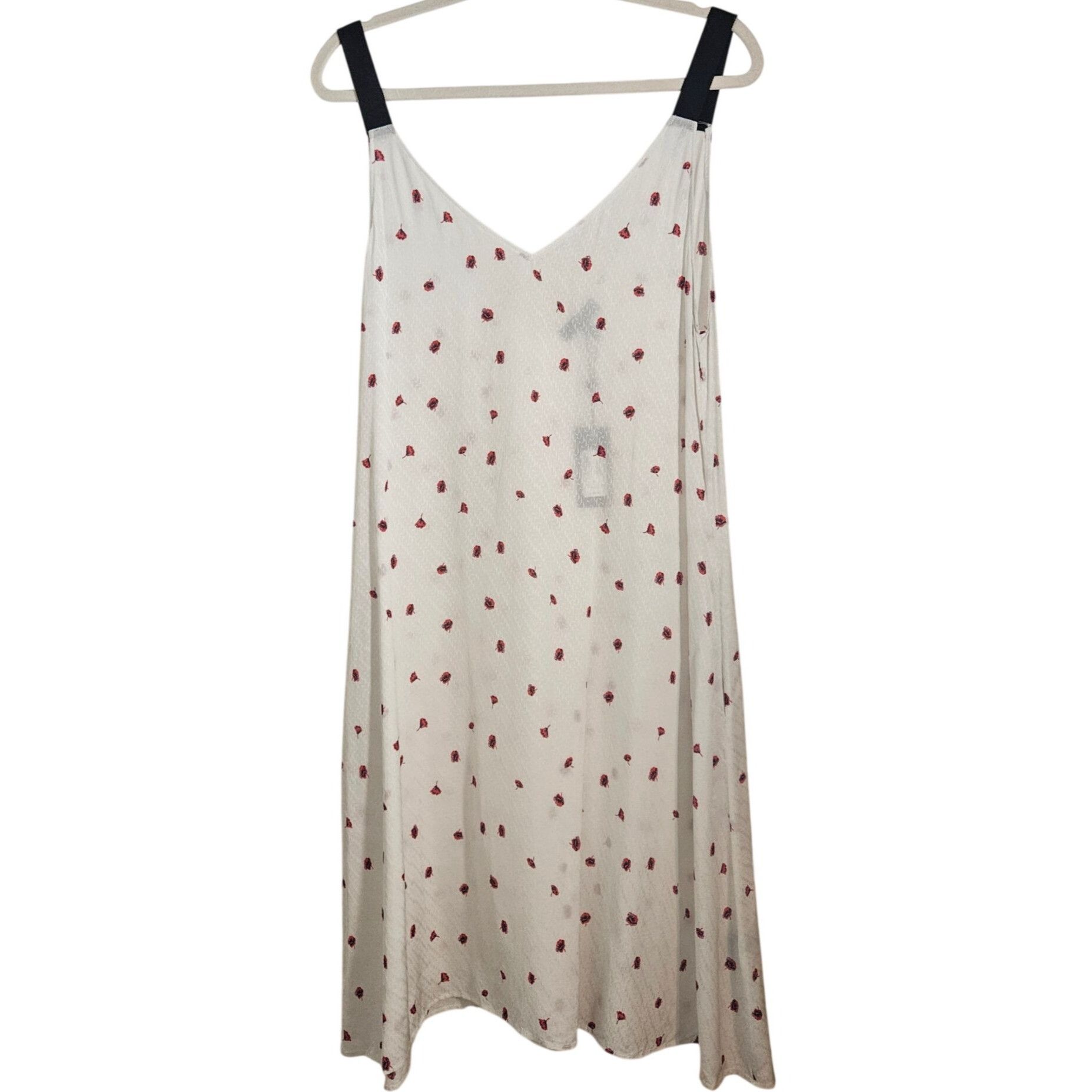 Rag & Bone NWT Rag & Bone Zoe Viscose Slip Dress M Floral Coquette Quie Size M / US 6-8 / IT 42-44 - 3 Thumbnail