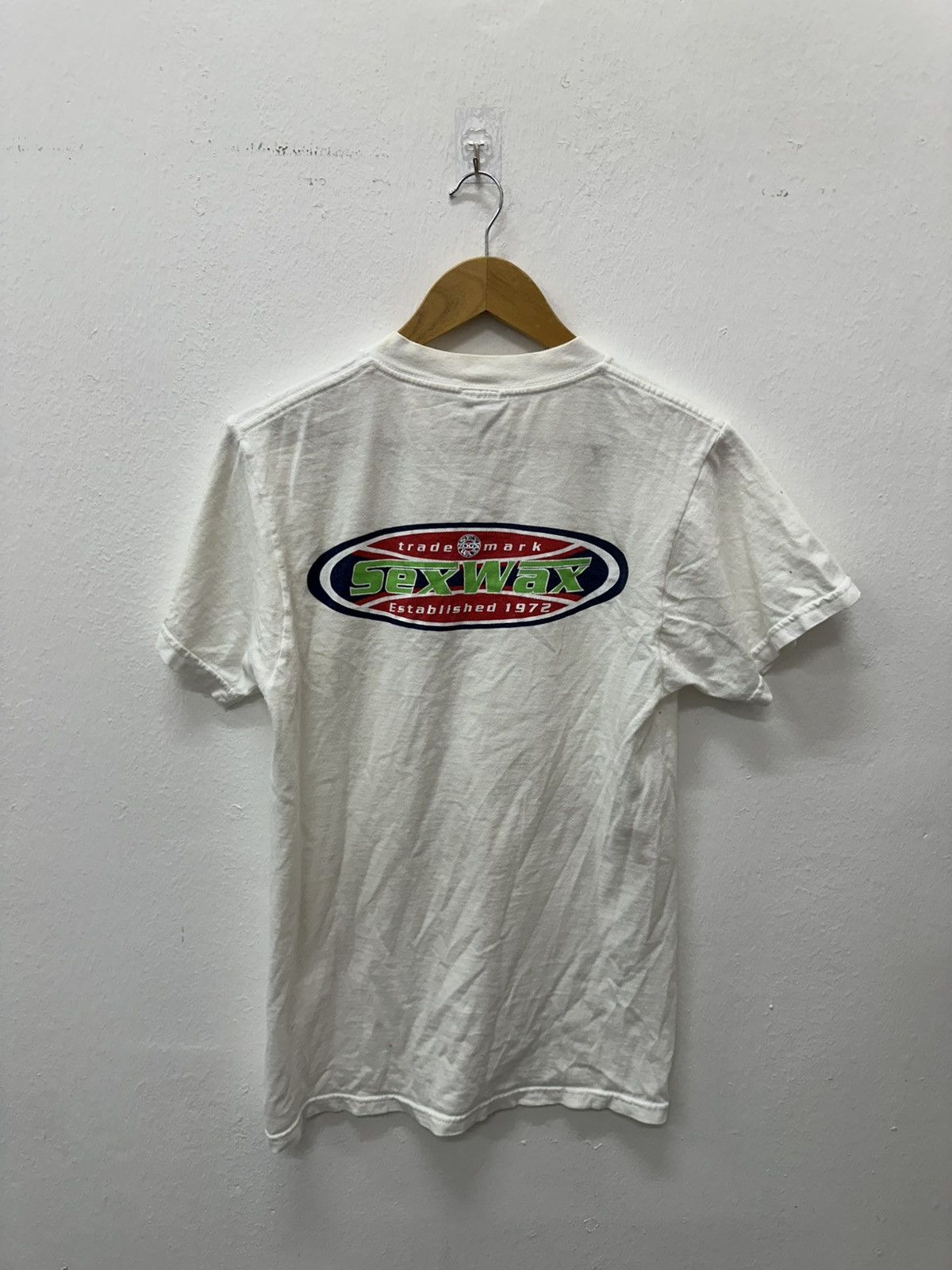 Vintage Vintage SexWax Logo T Shirt Size US M / EU 48-50 / 2 - 6 Thumbnail