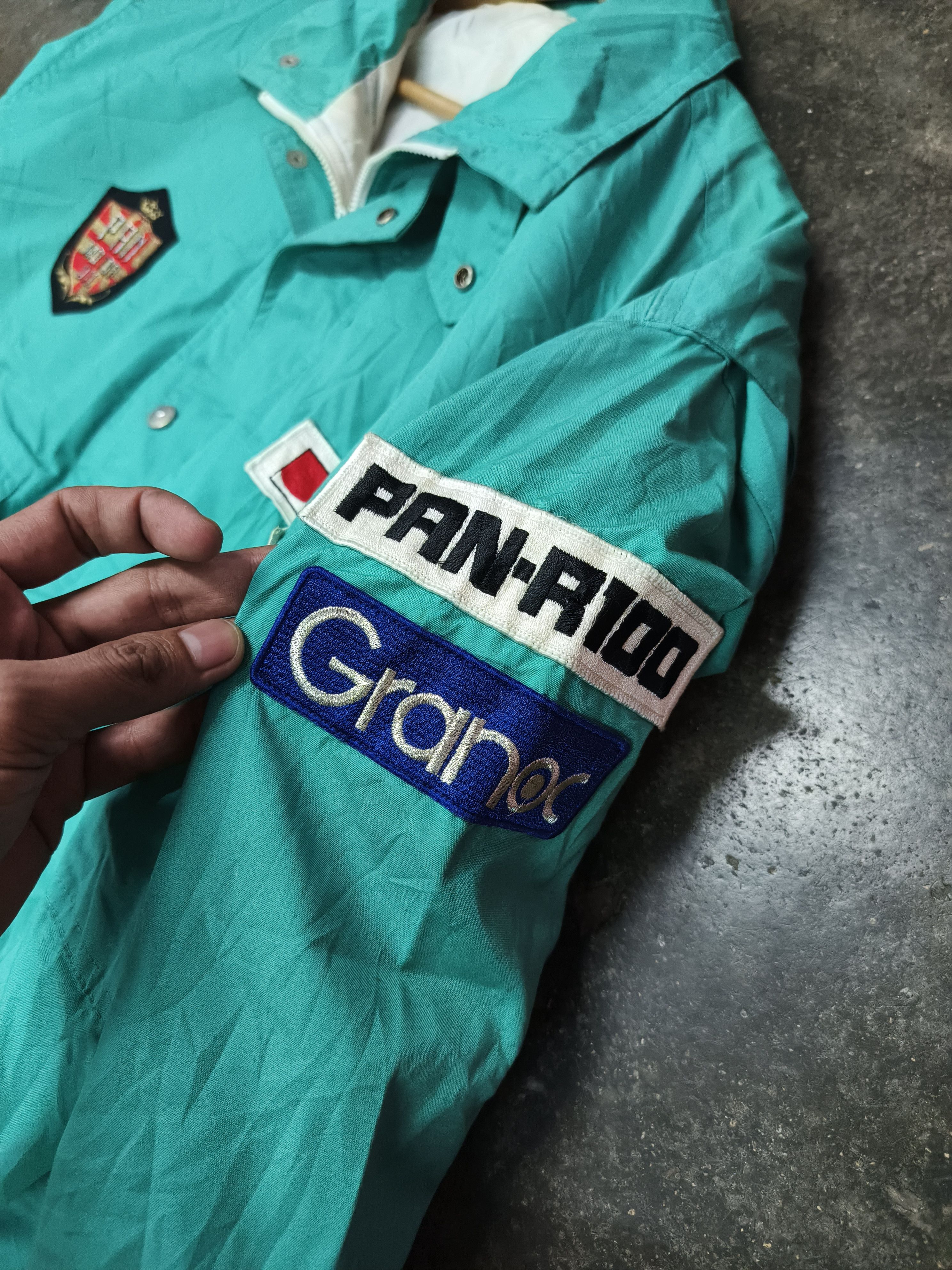 Sports Specialties 80S VTG NISSEKI RACING TEAM MOTORSPORT PAN OIL R100 JACKET Size US XL / EU 56 / 4 - 6 Thumbnail