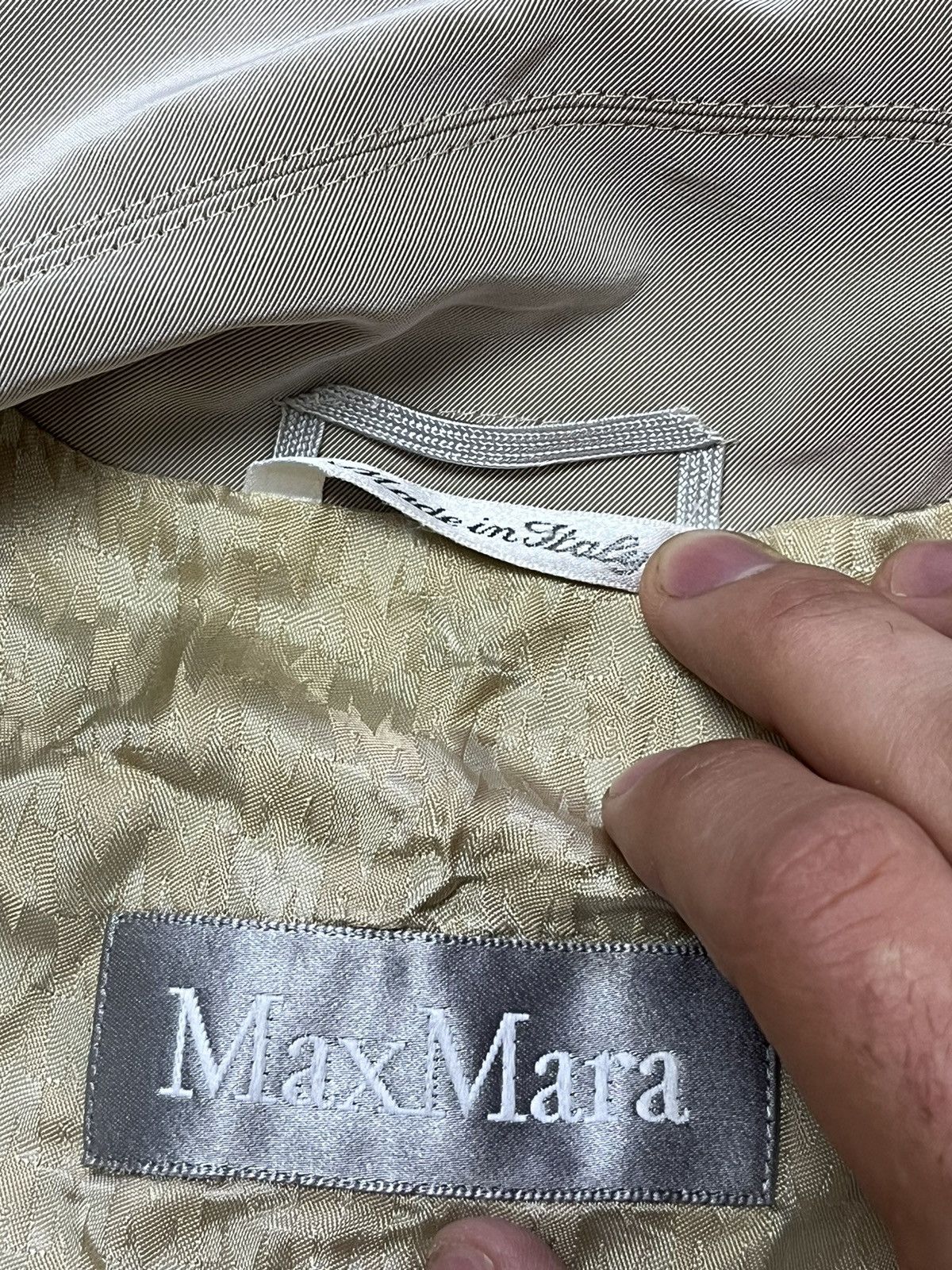 Max Mara Max Mara Blazer Beige Size M / US 6-8 / IT 42-44 - 6 Thumbnail