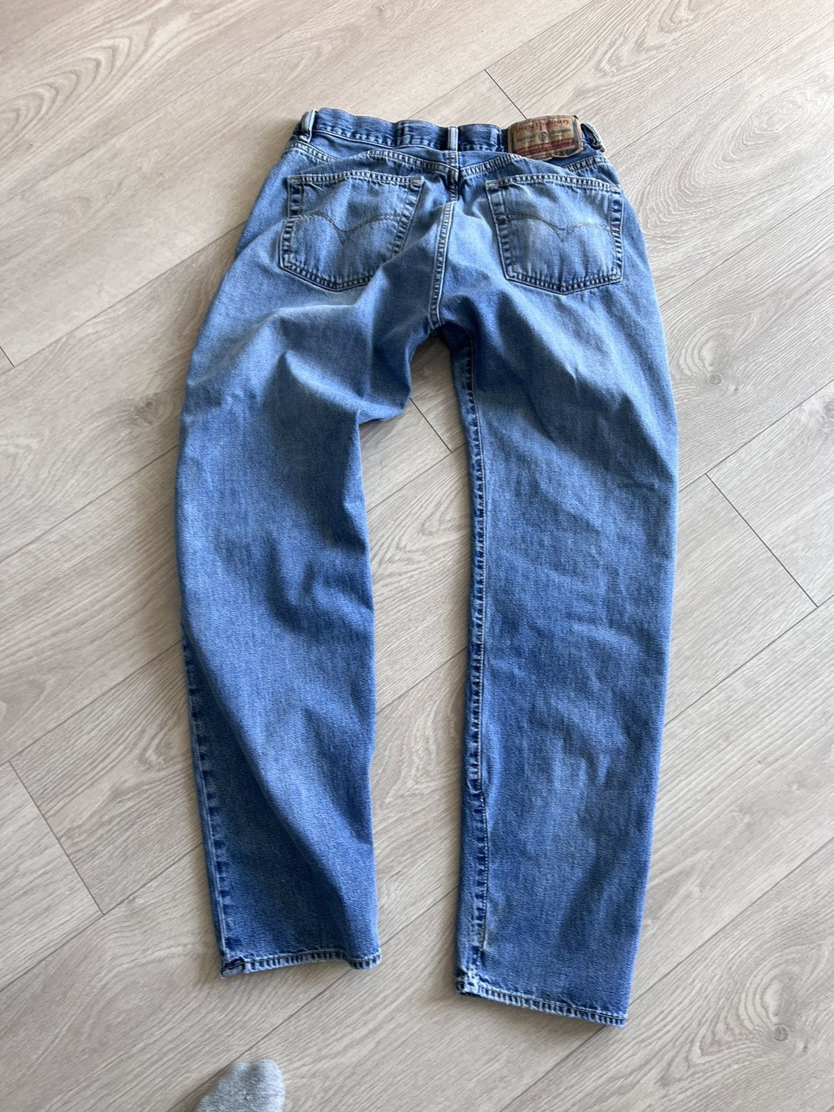 Diesel × Vintage Vintage Diesel Basic Denim Jeans Faded Worn 90s Y2K 2000s Size US 32 / EU 48 - 2 Thumbnail