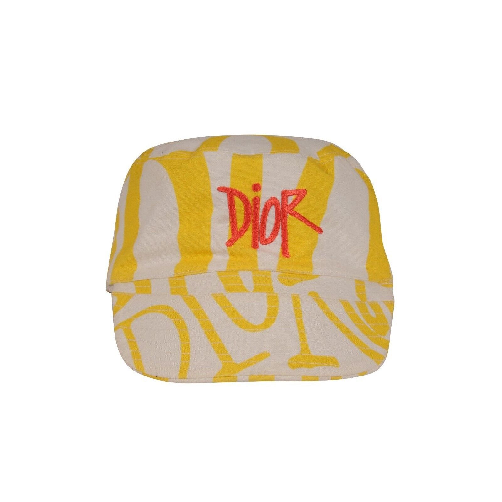 Dior SHAWN Logo Camp Cap 1 of 1 Medium Yellow White Size ONE SIZE - 3 Thumbnail