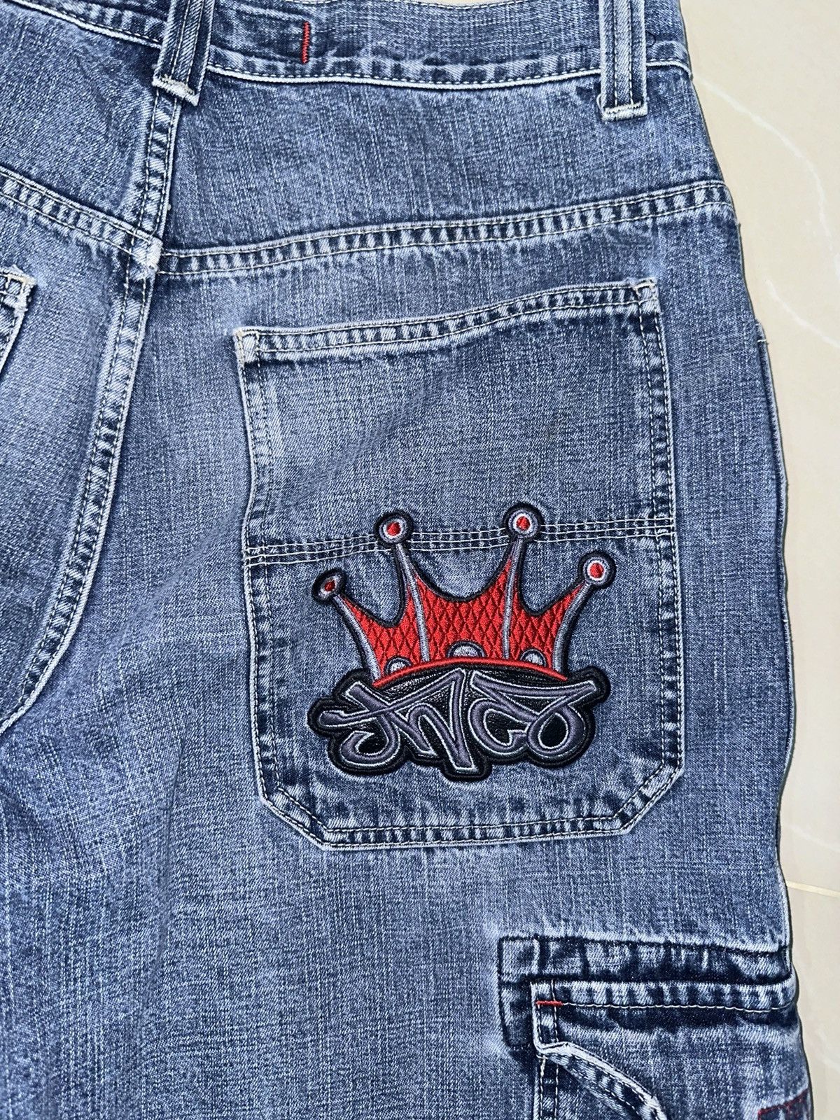 JNCO × Vintage JNCO big logo jean Size US 34 / EU 50 - 3 Thumbnail