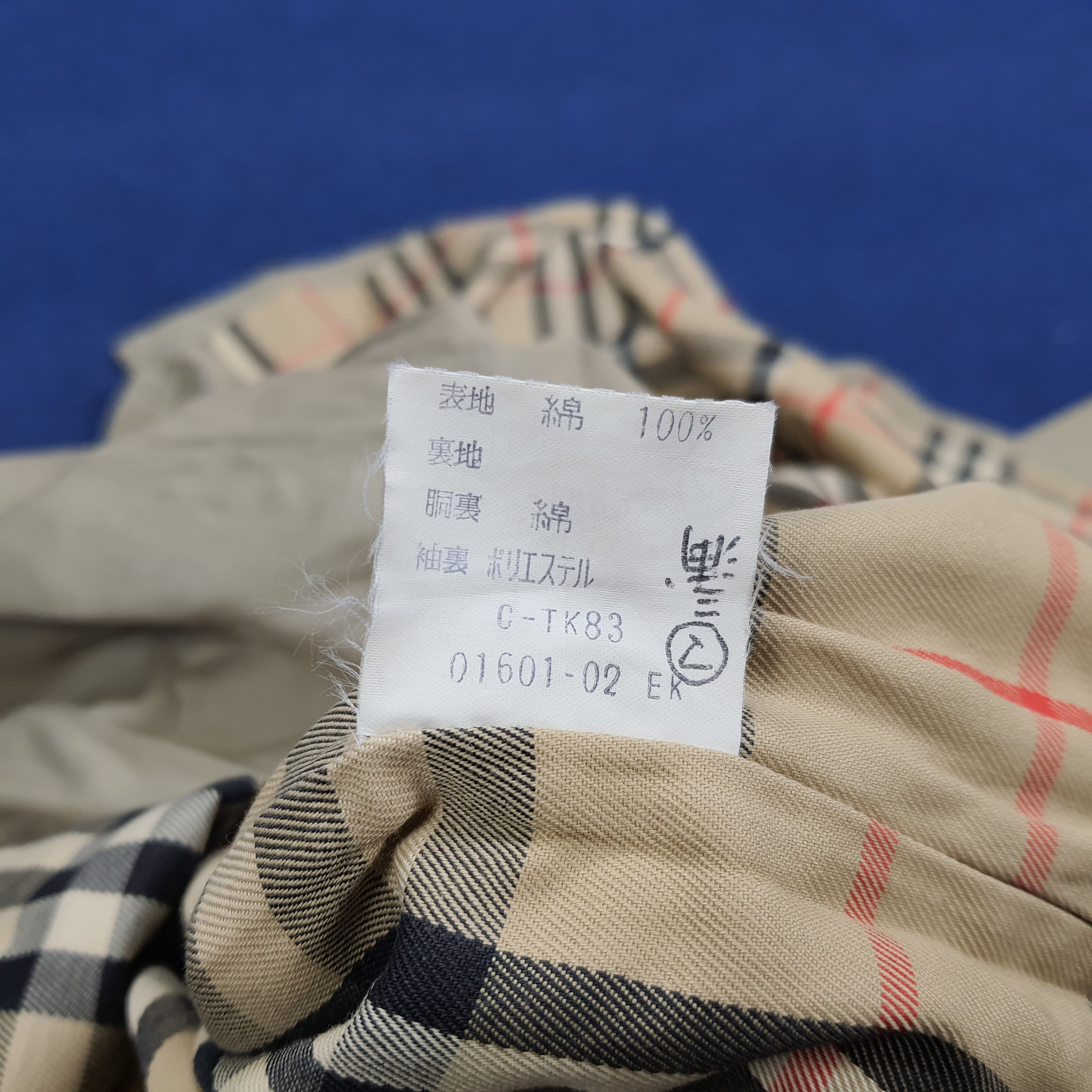 Burberry × Vintage Vintage Burberrys' Nova Check Trench Jacket Size US M / EU 48-50 / 2 - 7 Thumbnail