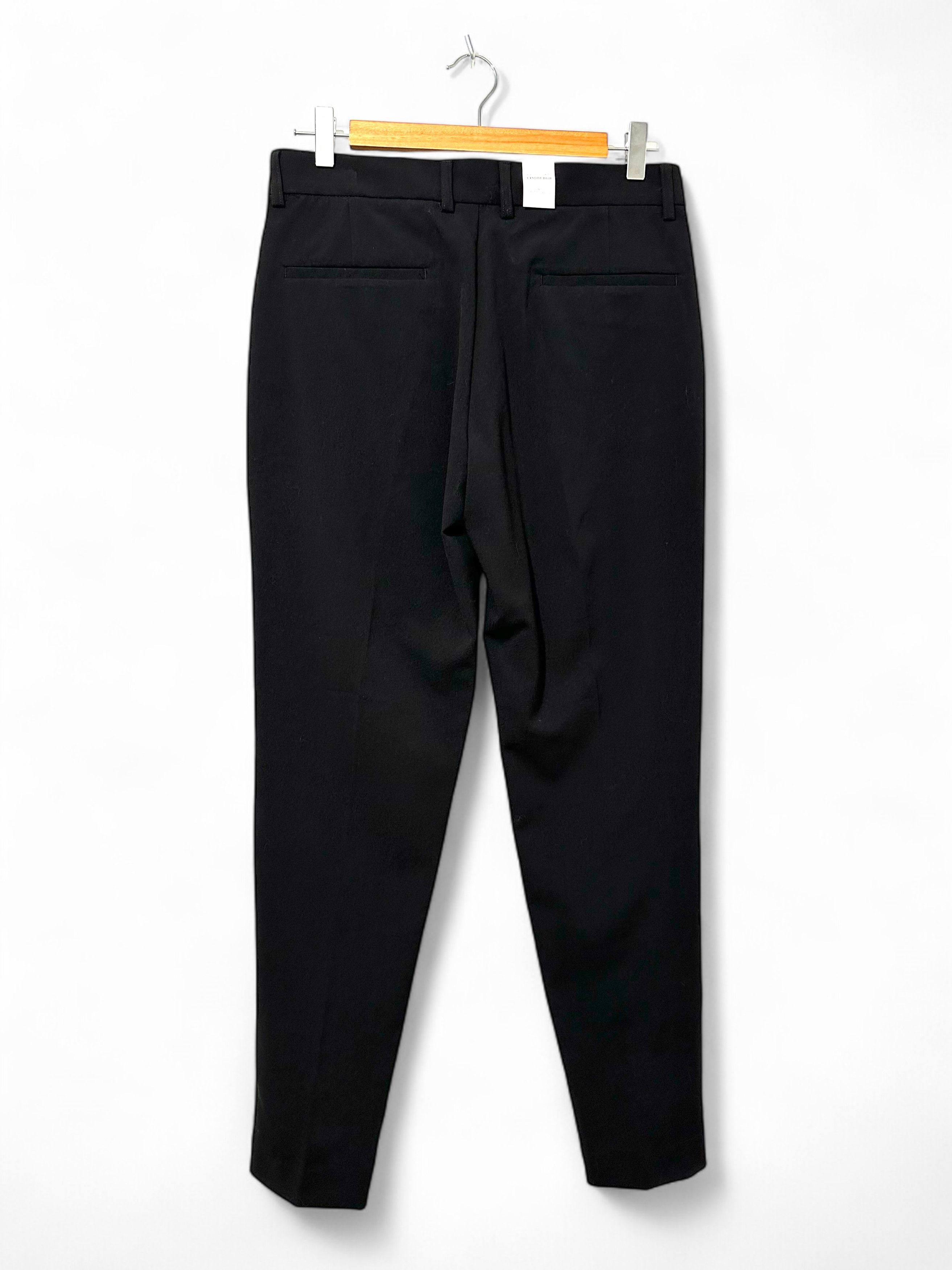 Lindbergh Lindbergh Black Casual Slim Fit Pants (S) Size US 30 / EU 46 - 2 Thumbnail