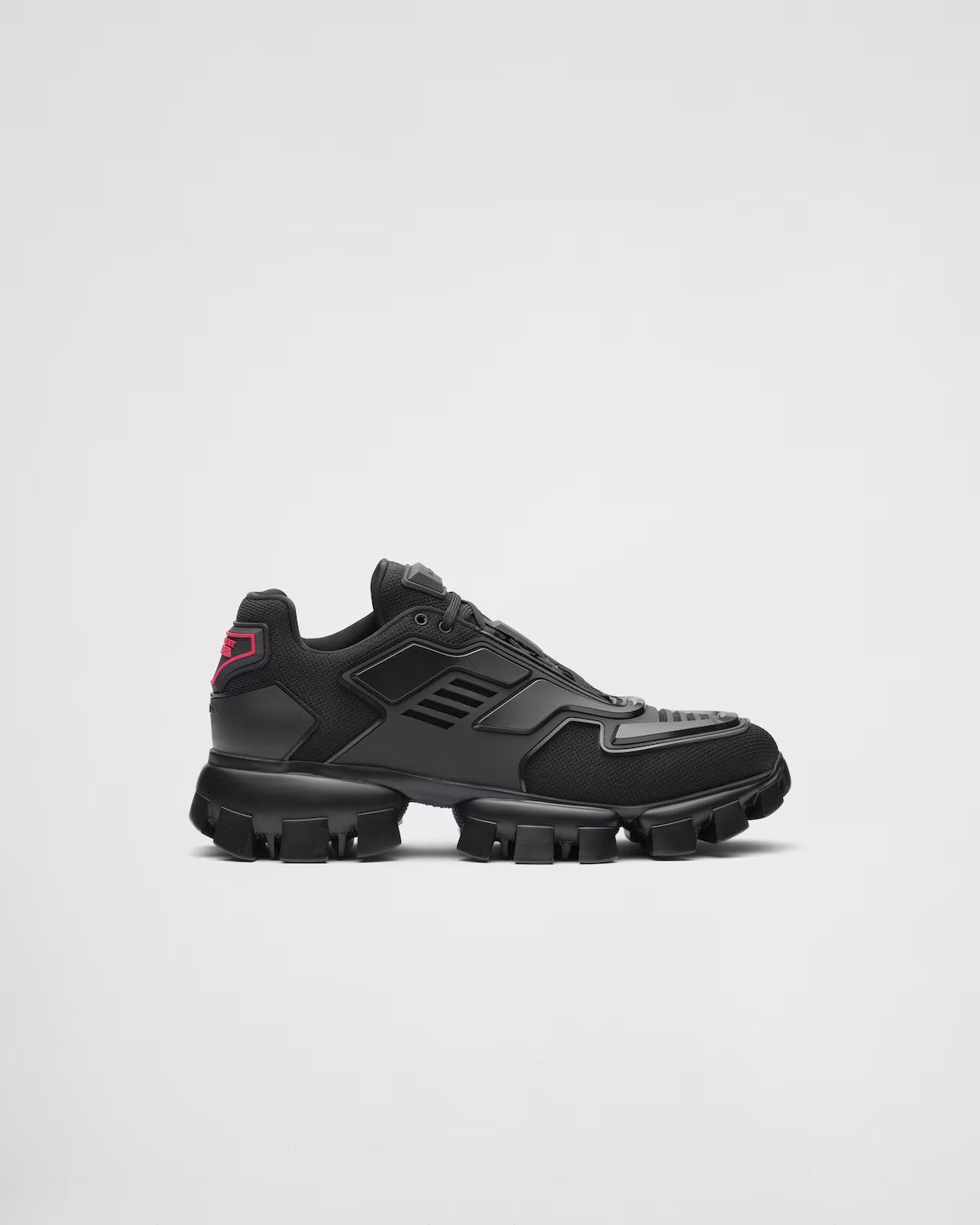 Prada o1la1rc1a0724 Fabric Sneaker in Black Size US 7.5 / IT 37.5 - 1 Thumbnail