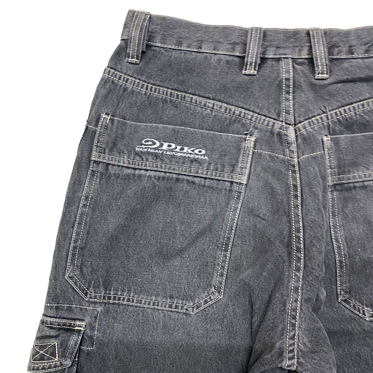 Vintage Vintage Y2K Piko Denim Wide Baggy Jeans Size US 31 - 12 Thumbnail