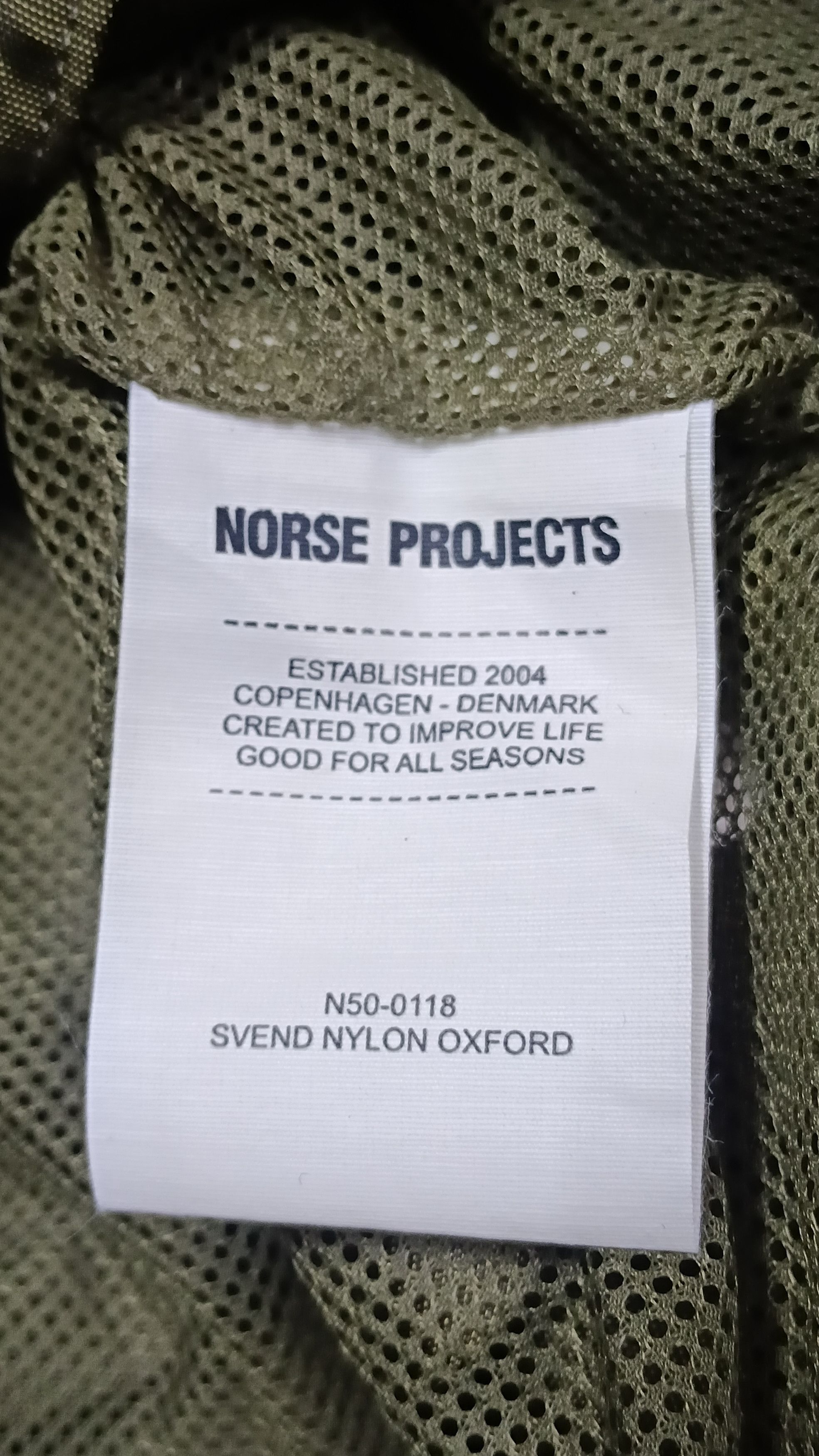 Norse Projects Norse Projects Svend Nylon Oxford Coach Jacket Size US L / EU 52-54 / 3 - 8 Thumbnail