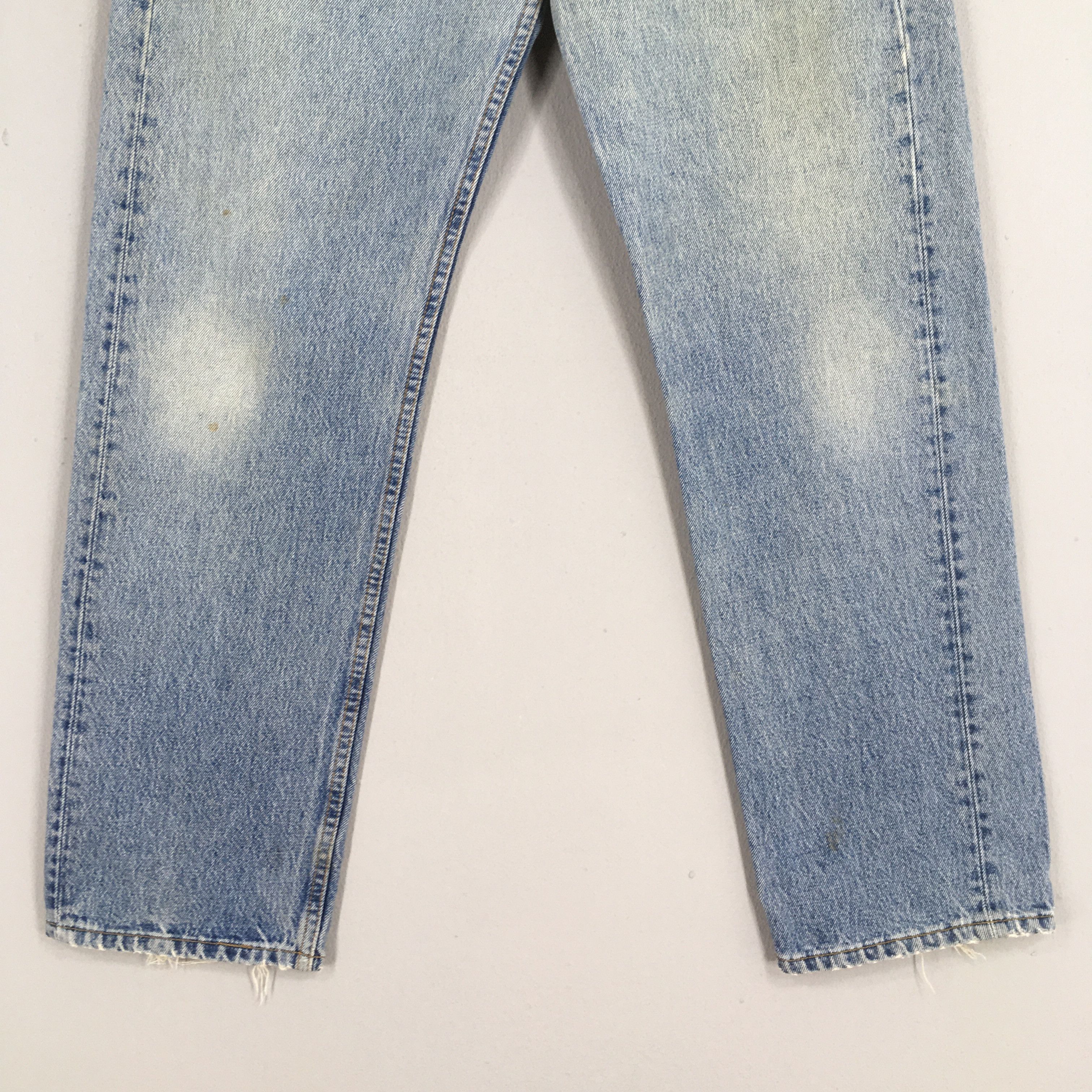 Levi's Size 31x29 Vintage 90s Levi's 501 Faded Dirty Jeans S358 Size US 31 - 3 Thumbnail