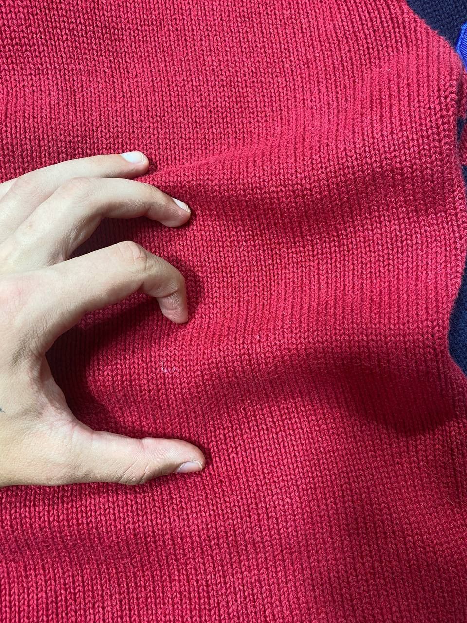 Polo Ralph Lauren Vintage Y2K Polo Ralph Lauren Wool Sweater nova check Size US S / EU 44-46 / 1 - 18 Thumbnail