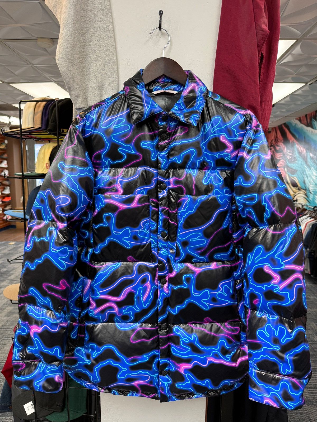 Valentino Valentino Neon Padded Jacket Size US L / EU 52-54 / 3 - 1 Thumbnail