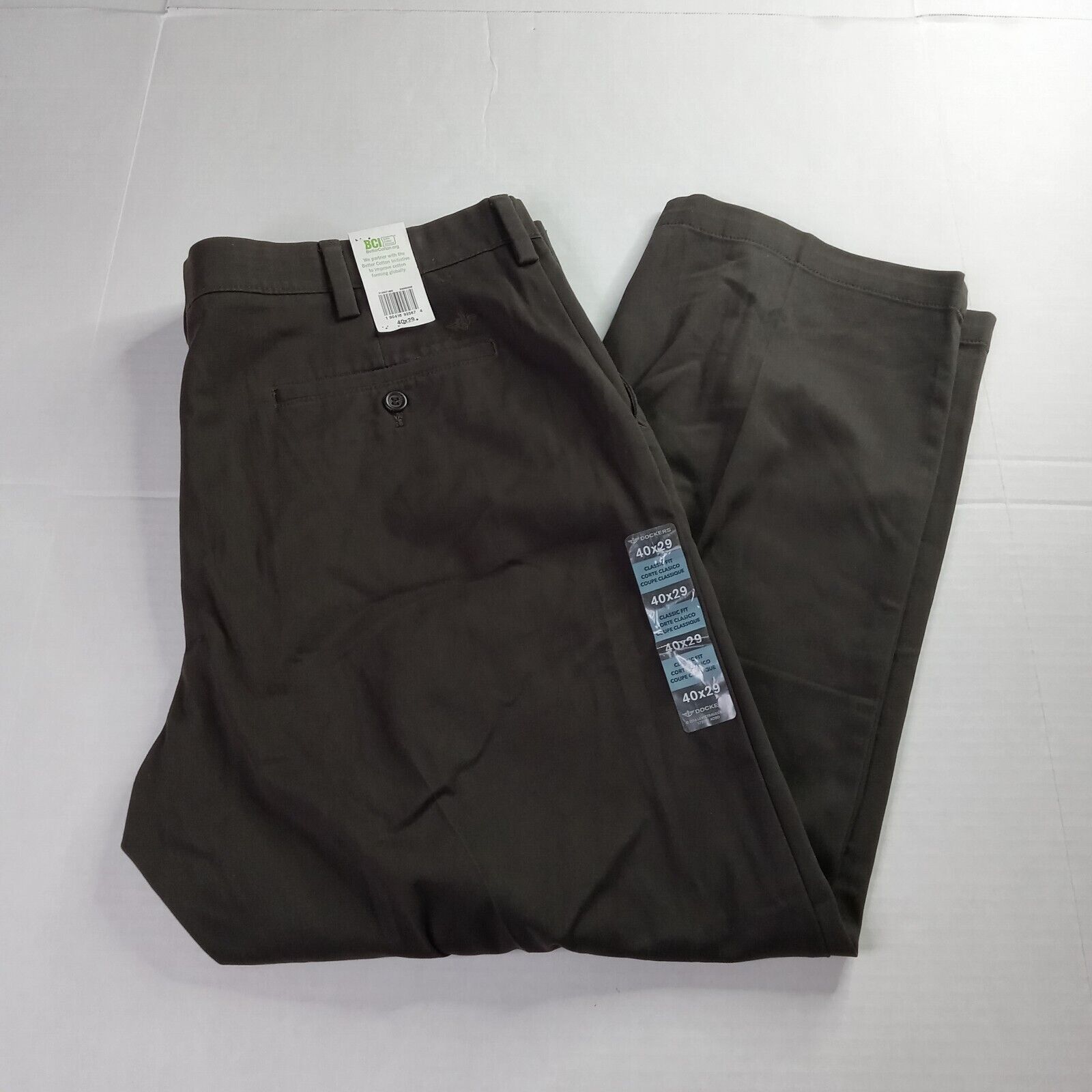 Dockers Dockers Comfort Waist Khakis Pants Men's 40x29 Coffee Bean Size US 40 / EU 56 - 1 Thumbnail