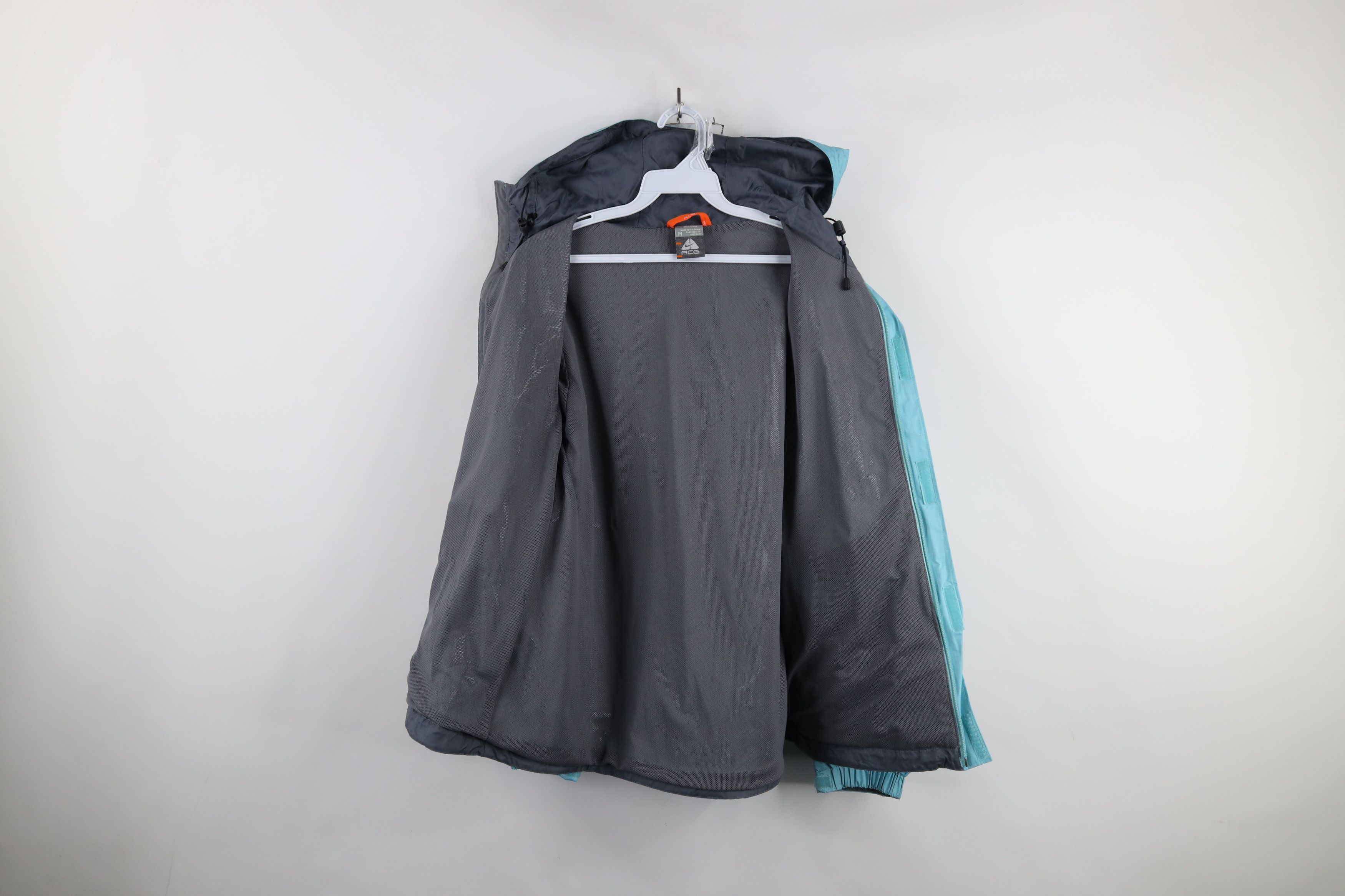 Nike × Vintage Vintage Nike ACG Travis Scott Mini Swoosh Hooded Rain Jacket Size M / US 6-8 / IT 42-44 - 8 Thumbnail