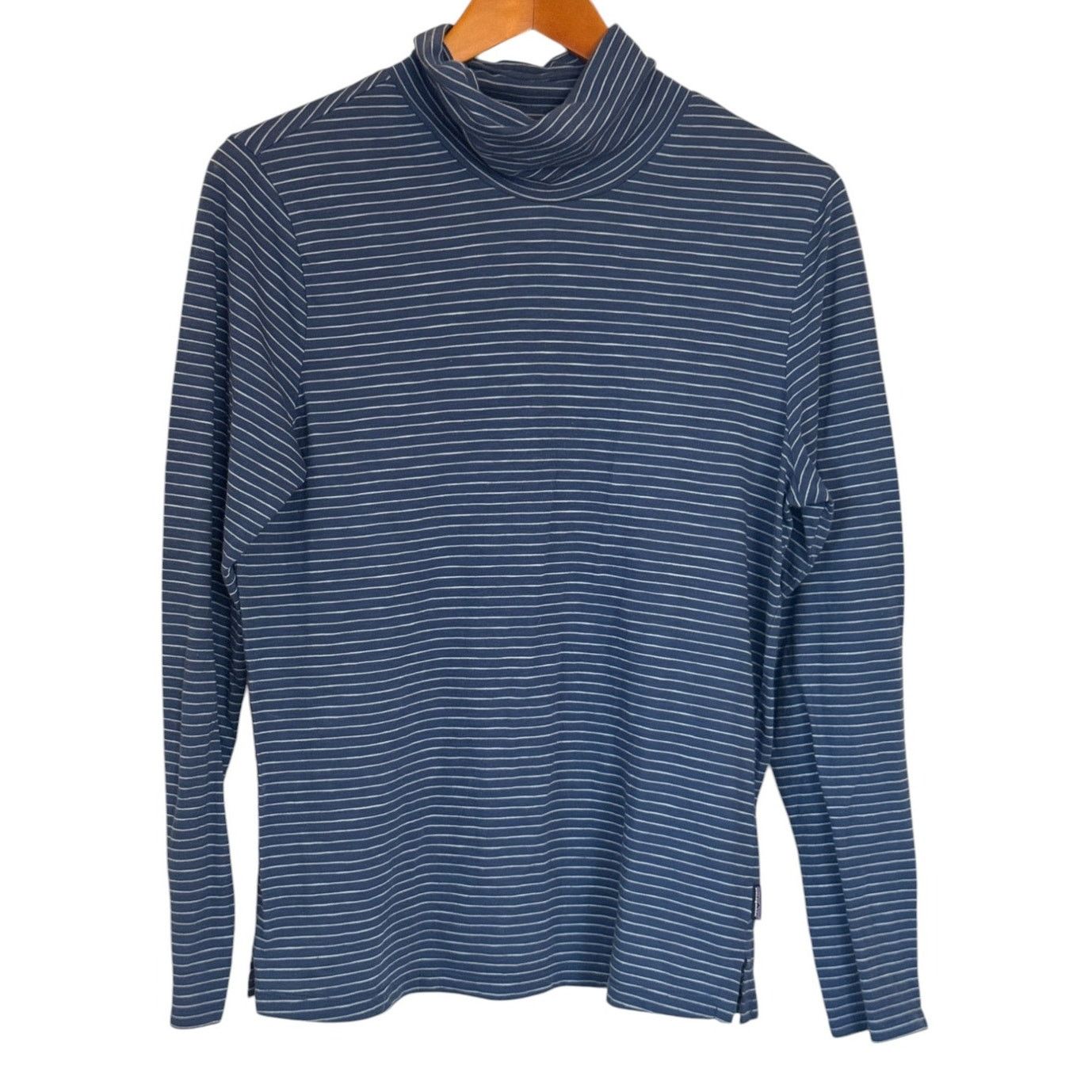 Patagonia Patagonia Turtleneck Women M Blue Stripe Gorpcore Trail Size M / US 6-8 / IT 42-44 - 1 Thumbnail