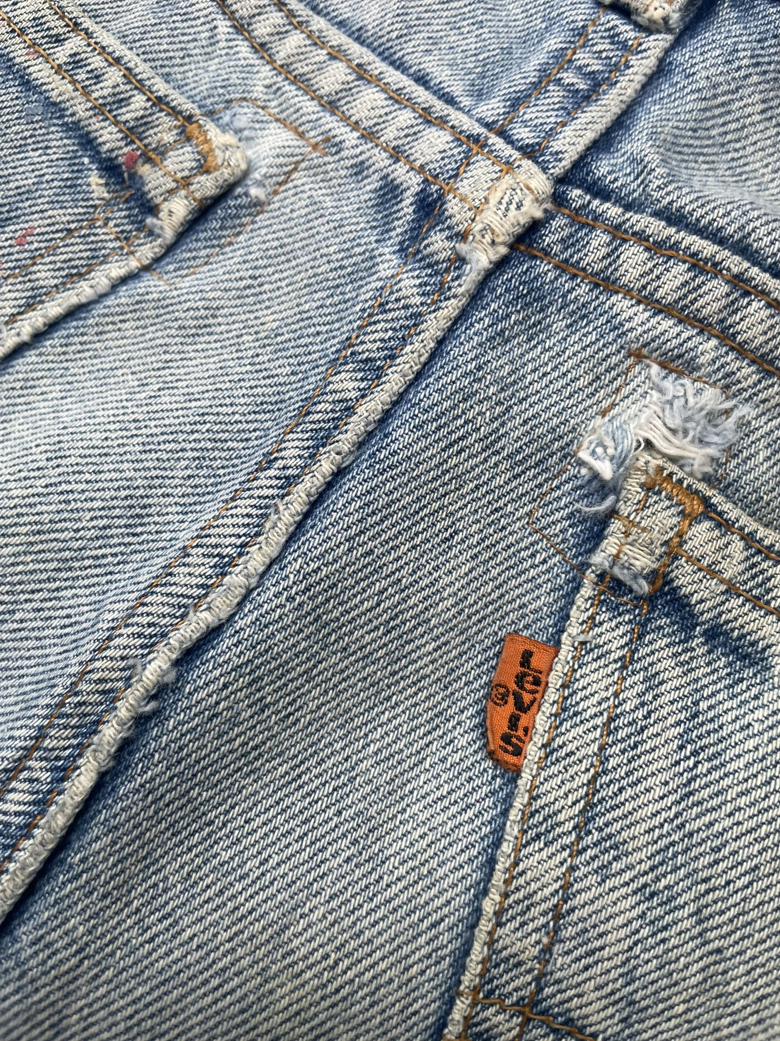 Levi's Vintage 90's Levis 517 USA Distresed Size US 32 / EU 48 - 12 Thumbnail