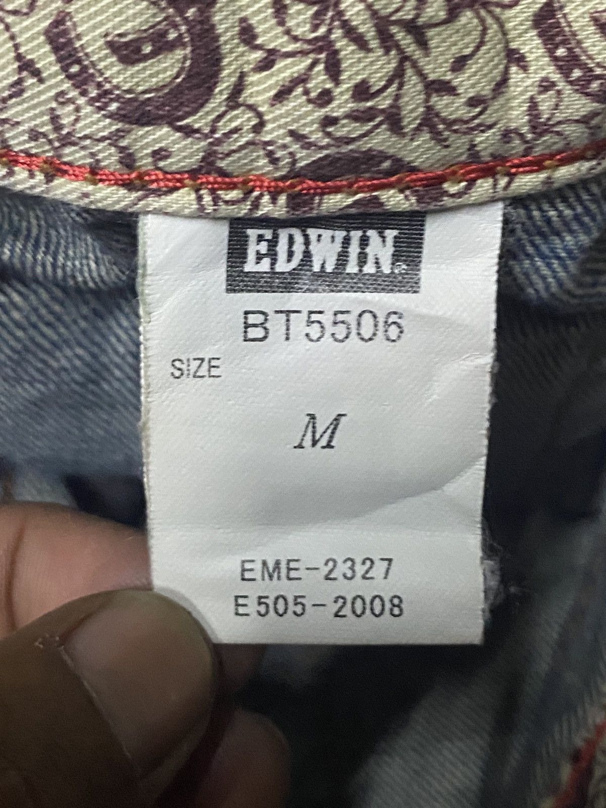 Edwin Vintage Edwin Blue Trip 5506 Bush Pant skinny Slim Jeans Size US 32 / EU 48 - 16 Thumbnail