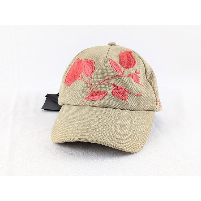 Fendi o1rshd1 Size: OS/ Woven Fabric Baseball Cap Pink Dalia/Beige Size ONE SIZE - 4 Thumbnail