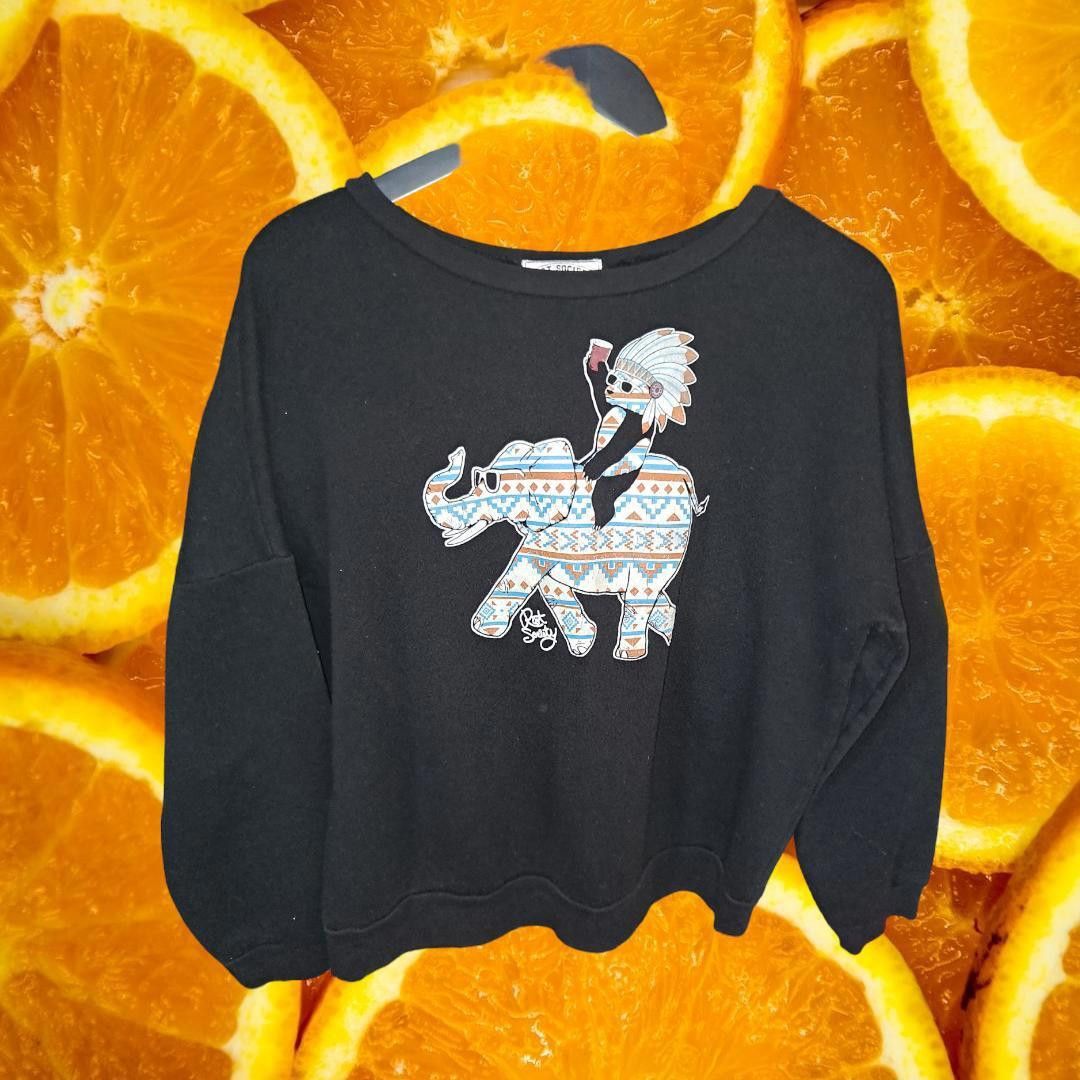 Riot Society Riot Society Drinking Bear on Elephant Aztec Design Sweatshi Size US L / EU 52-54 / 3 - 2 Thumbnail