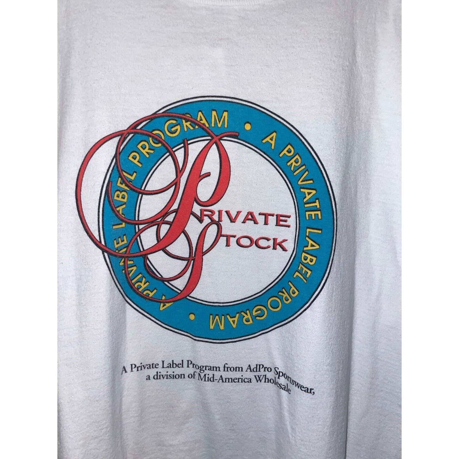 Vintage Vintage Private Stock Shirt Label Program Wholesale 90s XL Size US XL / EU 56 / 4 - 2 Thumbnail