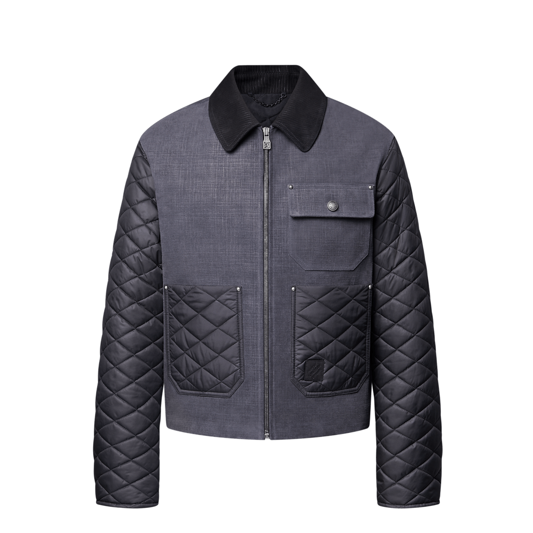 Louis Vuitton Mix Leather Workwear Blouson Size US XL / EU 56 / 4 - 1 Thumbnail