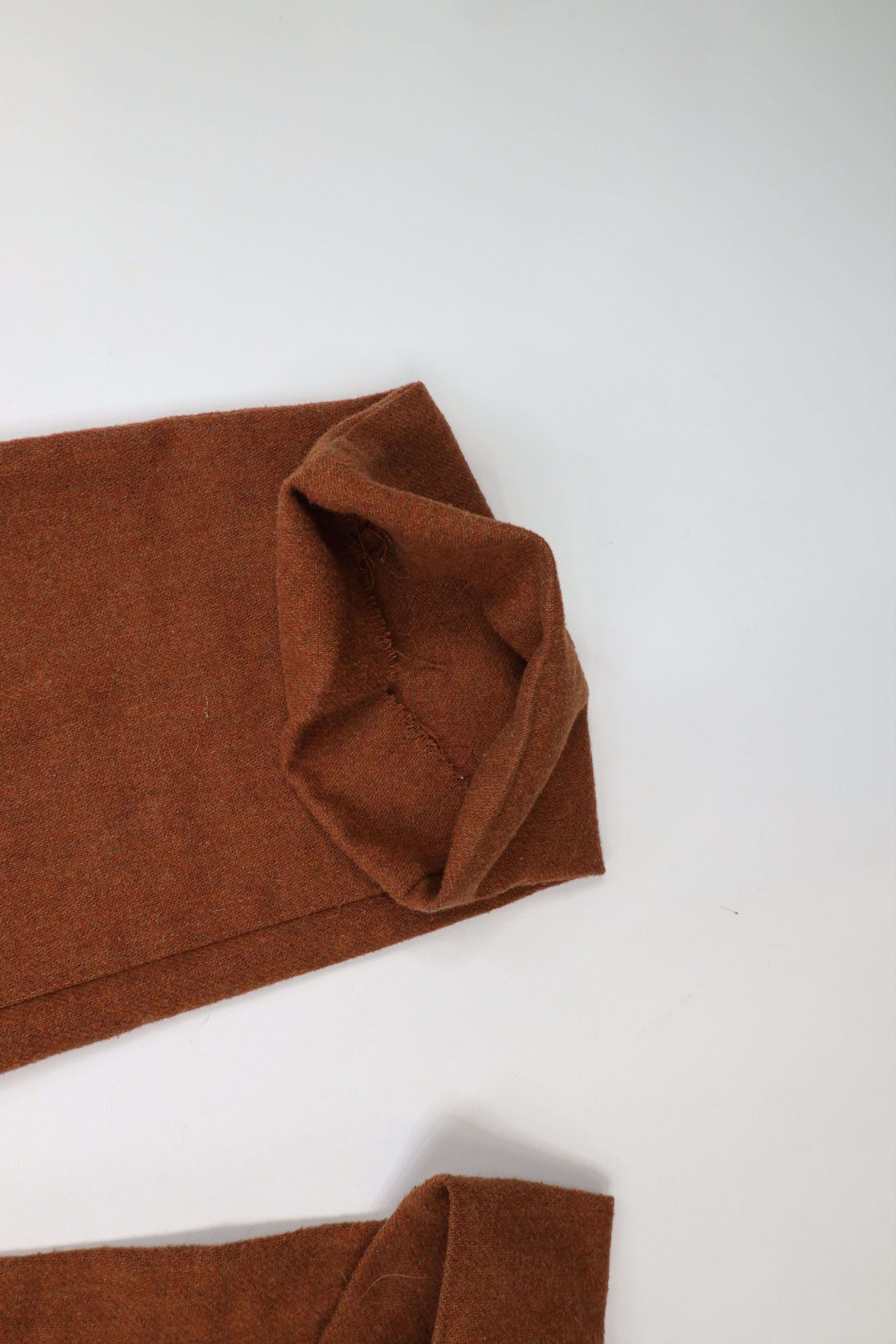 Vintage Vintage 70s Streetwear Wool Tweed Chino Pants Union Made Size 30" / US 8 / IT 44 - 5 Thumbnail