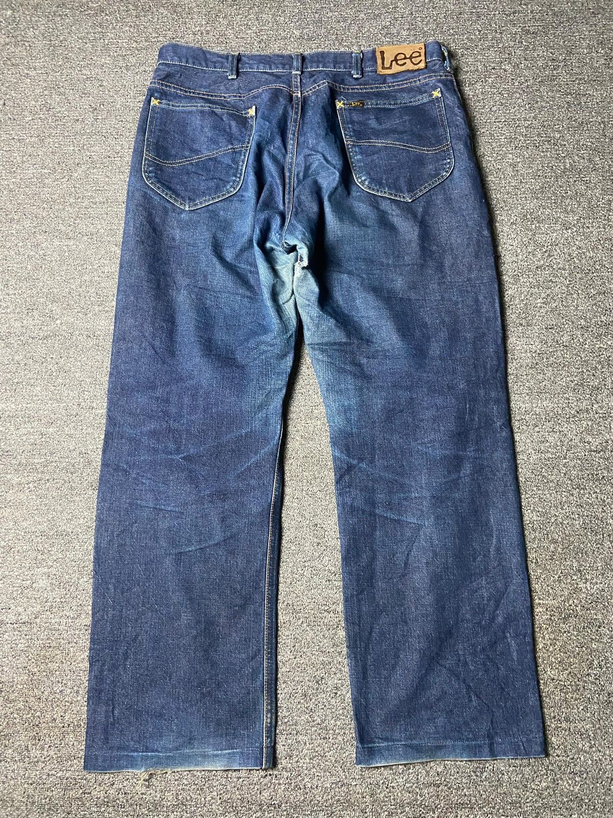 Lee Lee Riders Sanforized Denim Jeans (153) Size US 36 / EU 52 - 2 Thumbnail