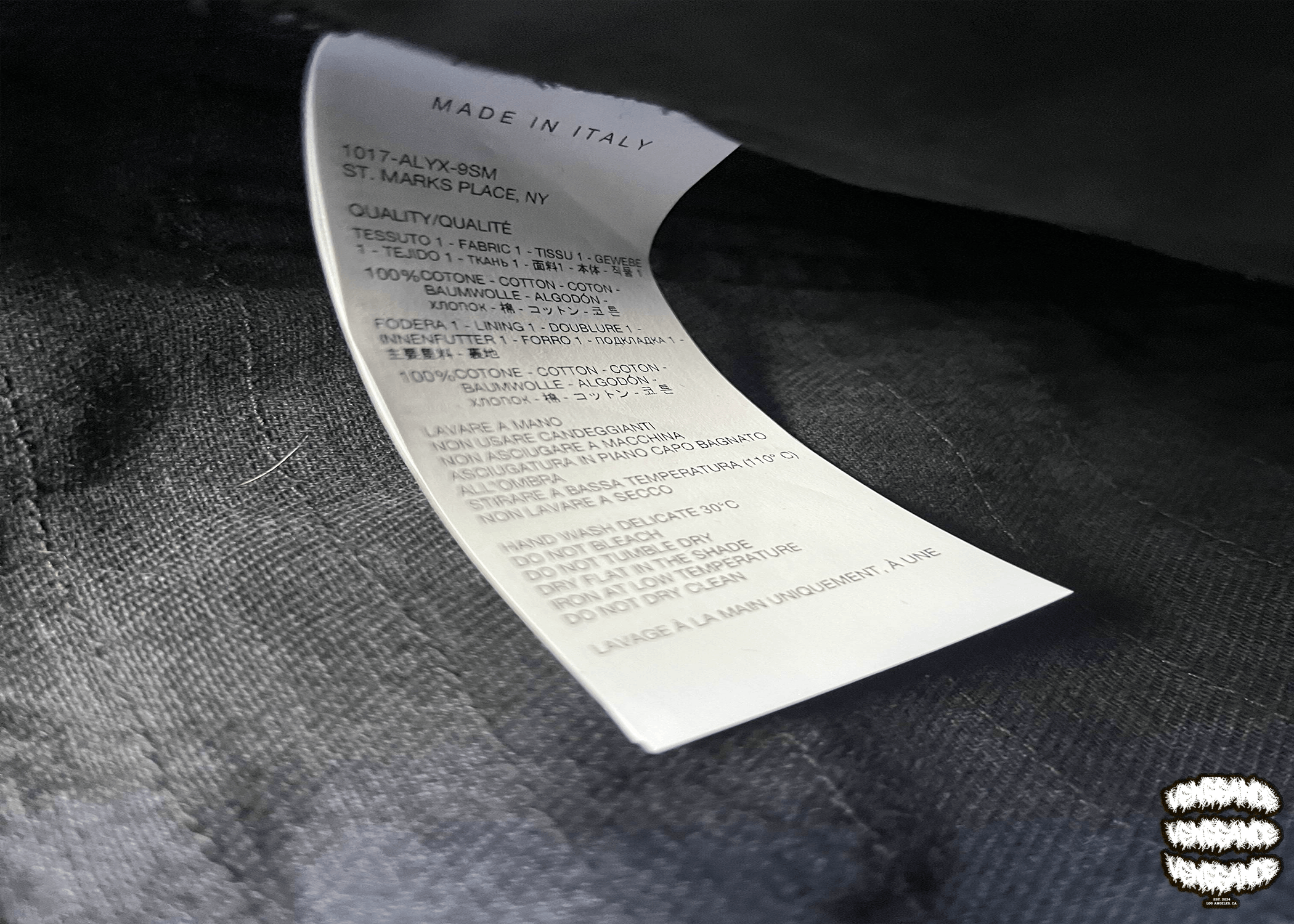 1017 ALYX 9SM × Blackmeans 1017 ALYX 9SM Black Blackmeans Edition Jeans Size US 34 / EU 50 - 6 Thumbnail