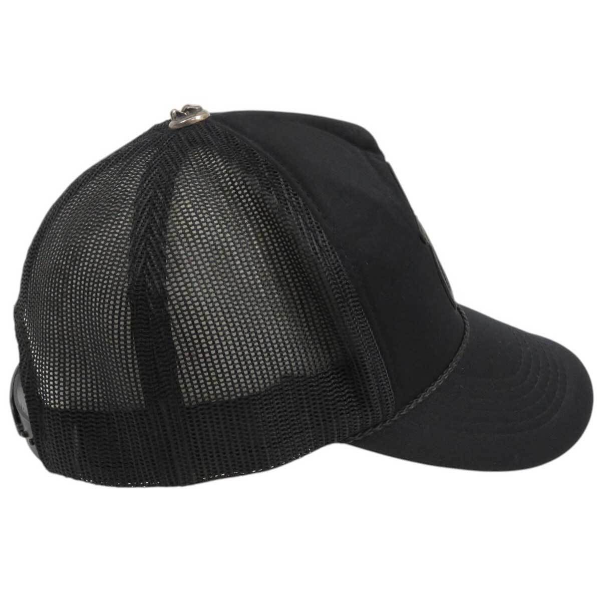Chrome Hearts CHROME HEARTS Black Leather Patch Trucker Cap Size ONE SIZE - 5 Thumbnail