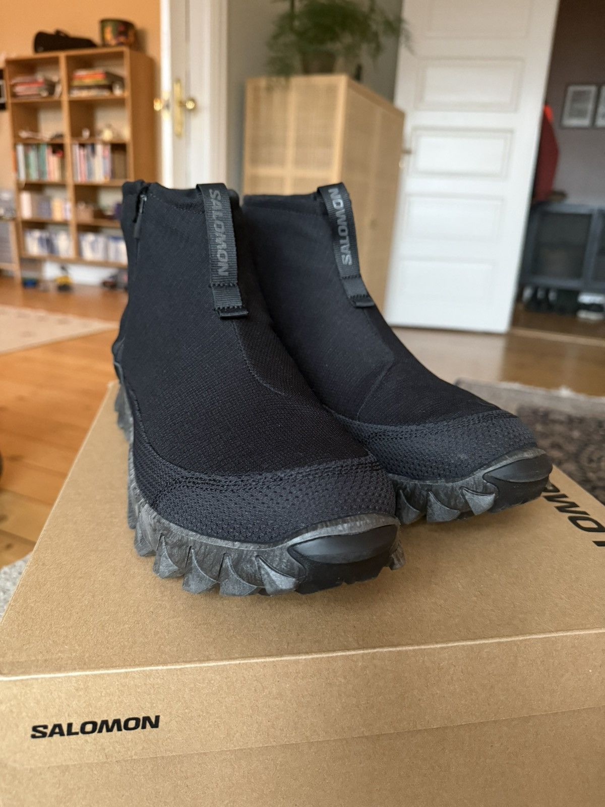 Salomon Salomon Snowclog Mid Waterproof Size US 12 / EU 45 - 4 Thumbnail