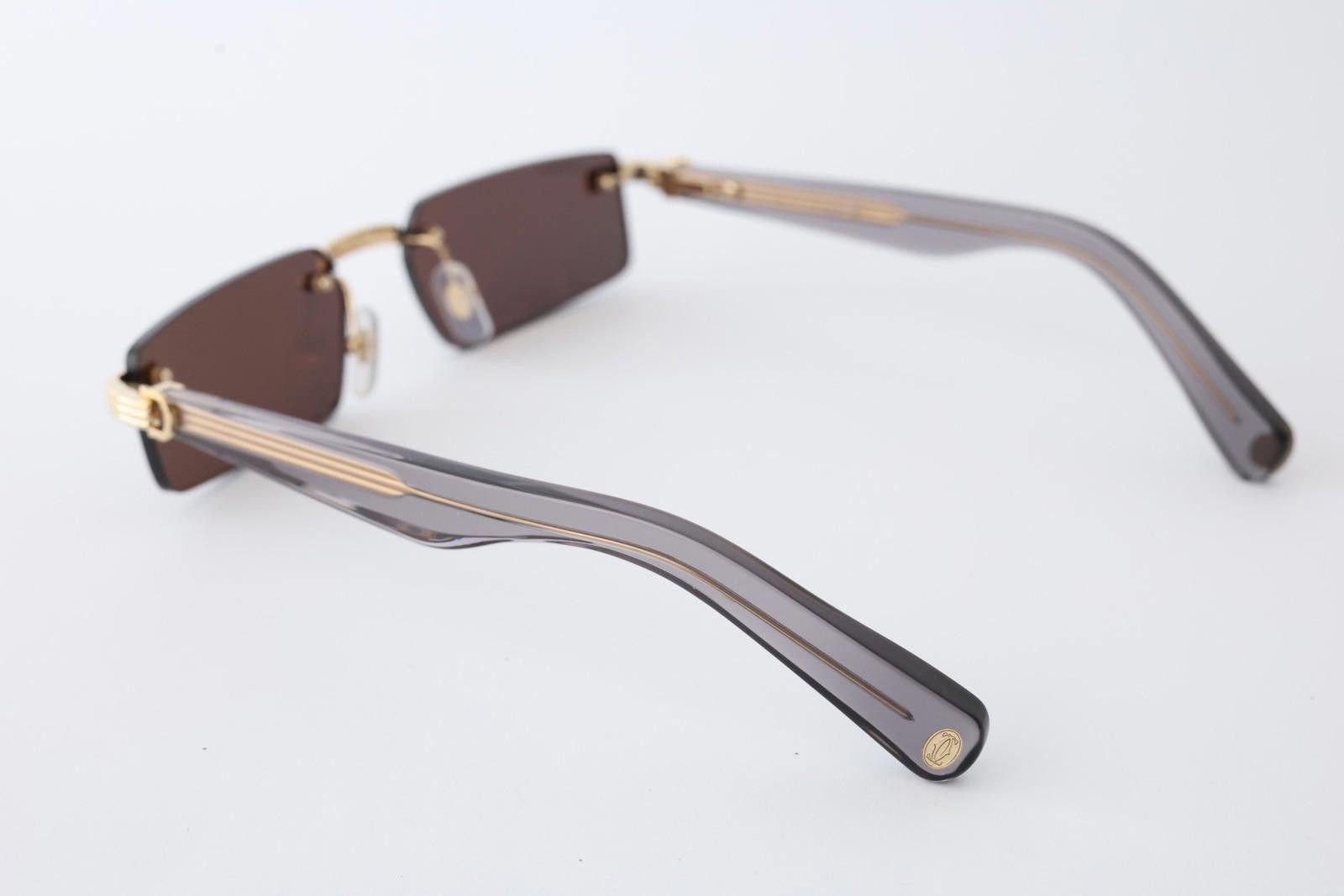 Cartier New Cartier eyewear optical sunglasses CT0537S 001 gold Size ONE SIZE - 5 Thumbnail