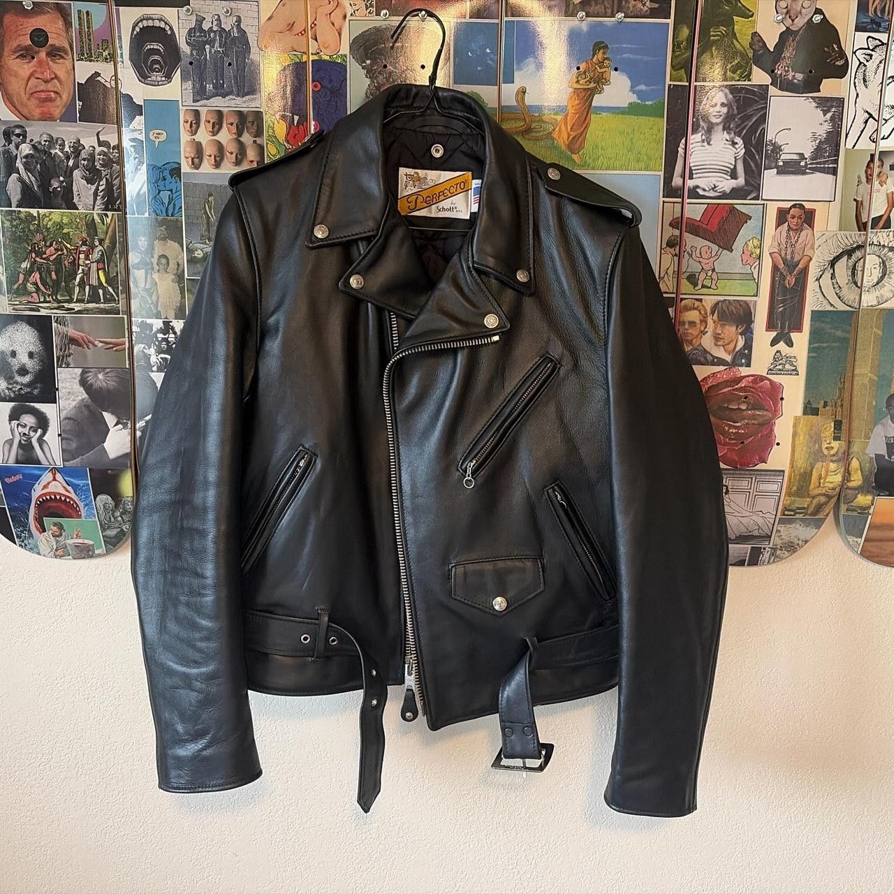 Schott Schott Perfecto 613s One star Steerhide Leather Jacket 38