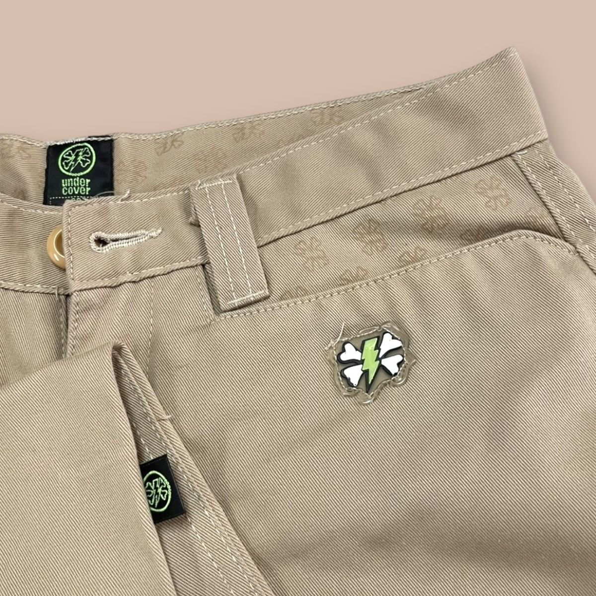 Undercover Vintage 90-2000’s Jun Takahashi UNDERCOVER Chino Pants Size US 32 / EU 48 - 7 Thumbnail