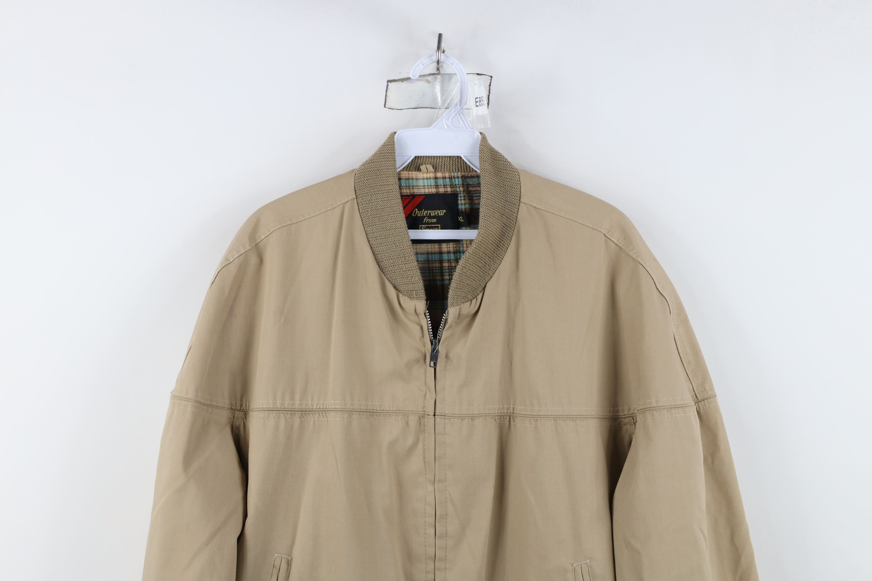 Vintage Vintage 70s Streetwear Flannel Lined Catalina Bomber Jacket Size US XL / EU 56 / 4 - 2 Thumbnail