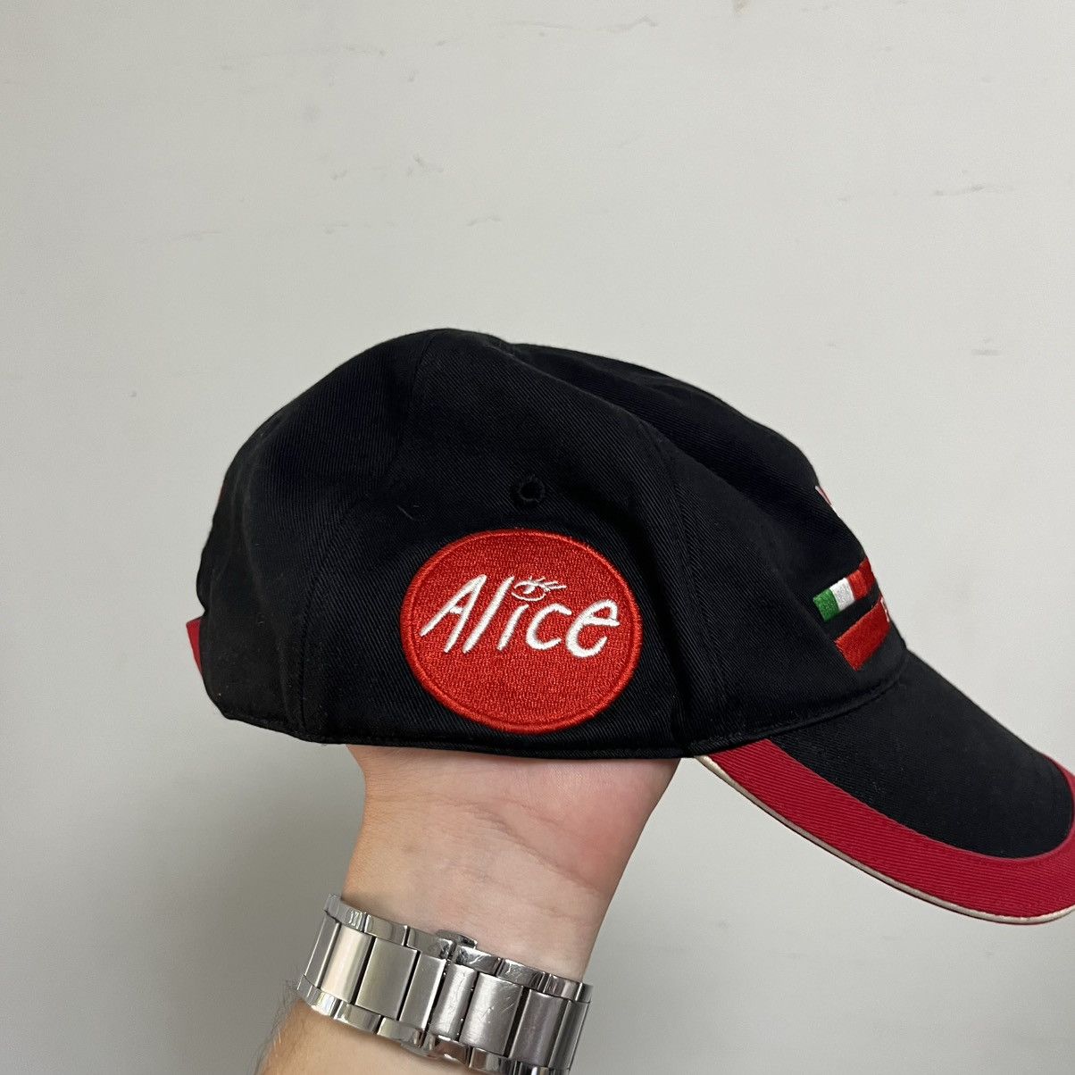 Prada Vintage Prada Luna Rossa Cap Hat Big Logo Size ONE SIZE - 5 Thumbnail