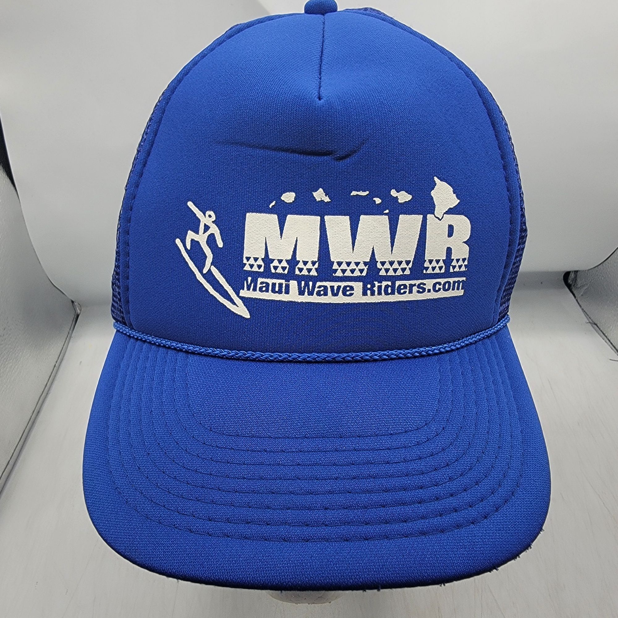 Otto Maui Wave Riders Blue Snapback Trucker Hat Otto Collection O Size ONE SIZE - 1 Thumbnail