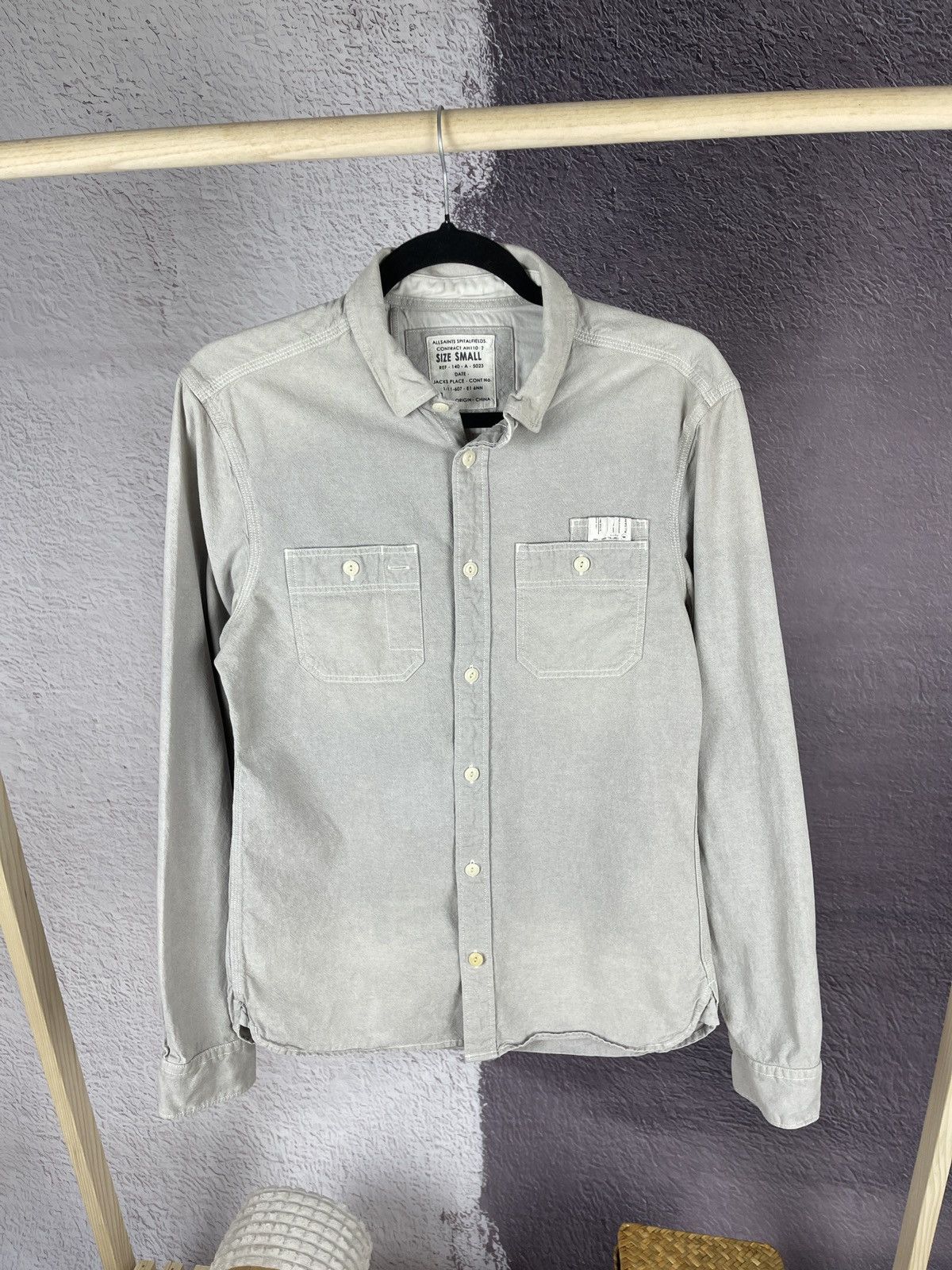 Allsaints Allsaints Excavator long sleeve shirt size S Size US S / EU 44-46 / 1 - 1 Thumbnail