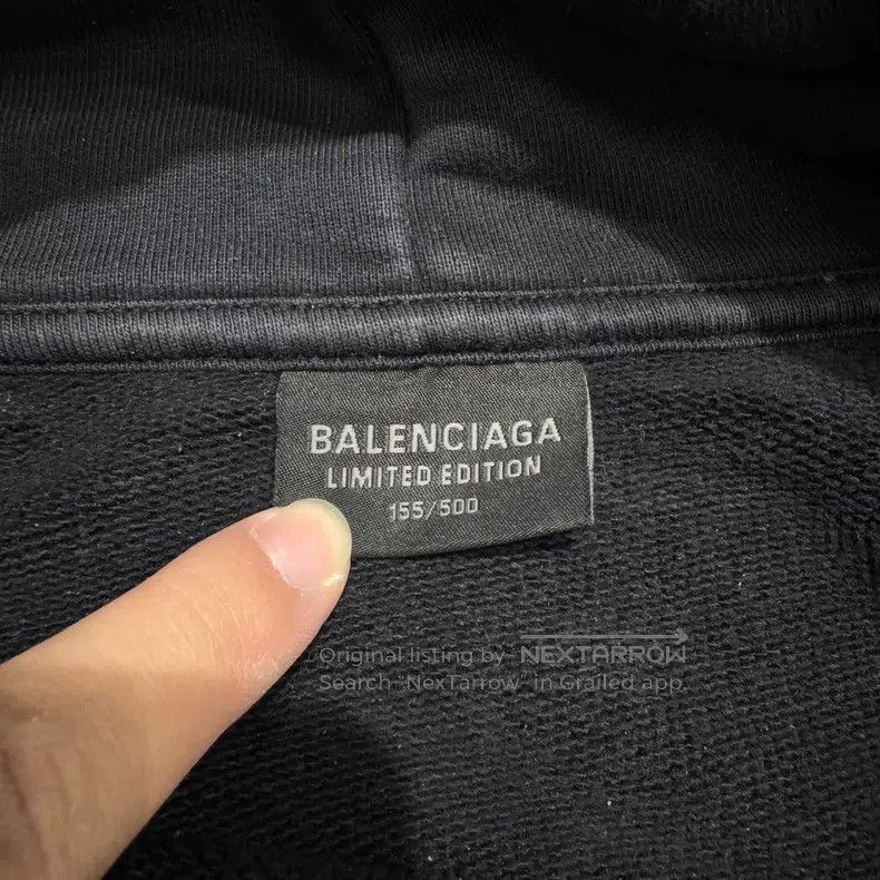 Balenciaga Balenciaga Prohibited logo hoodie Size US M / EU 48-50 / 2 - 4 Thumbnail
