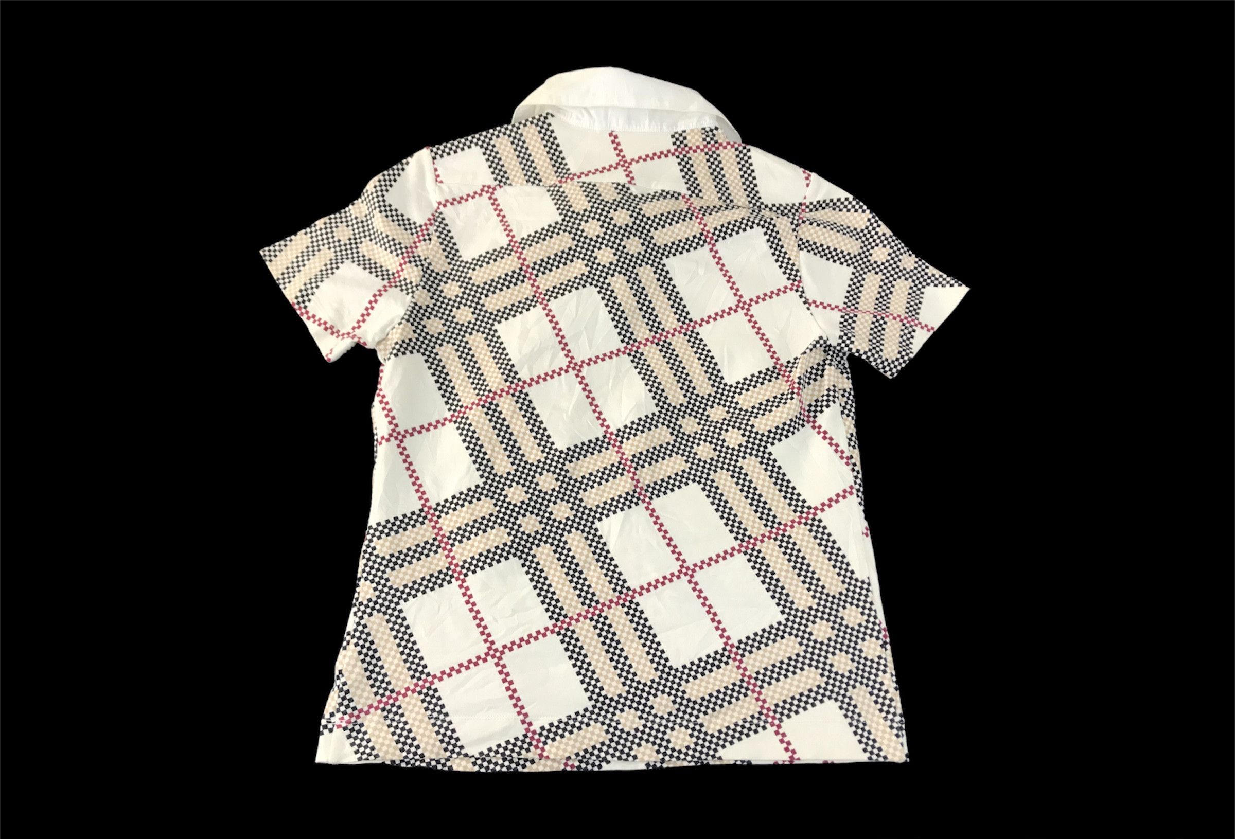 Burberry Burberry London Checked Monogram Polo Tee T-shirt Size S / US 4 / IT 40 - 5 Thumbnail