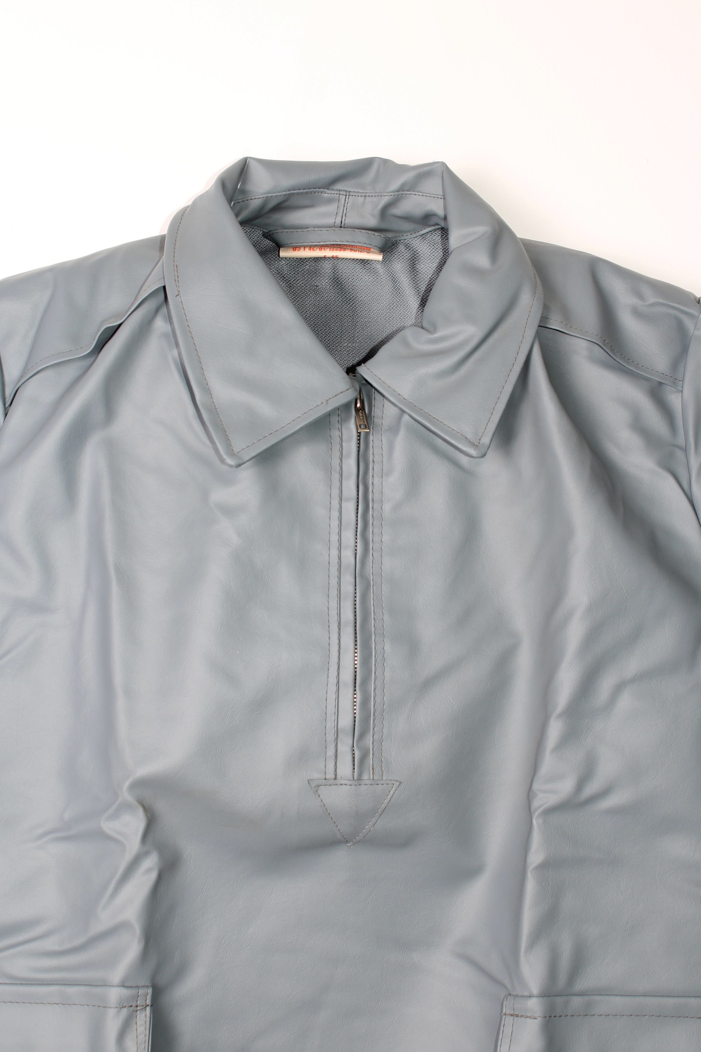 Other Vintage Raincoat Smock Jacket German Army Rubber Anorak Size US M / EU 48-50 / 2 - 4 Thumbnail